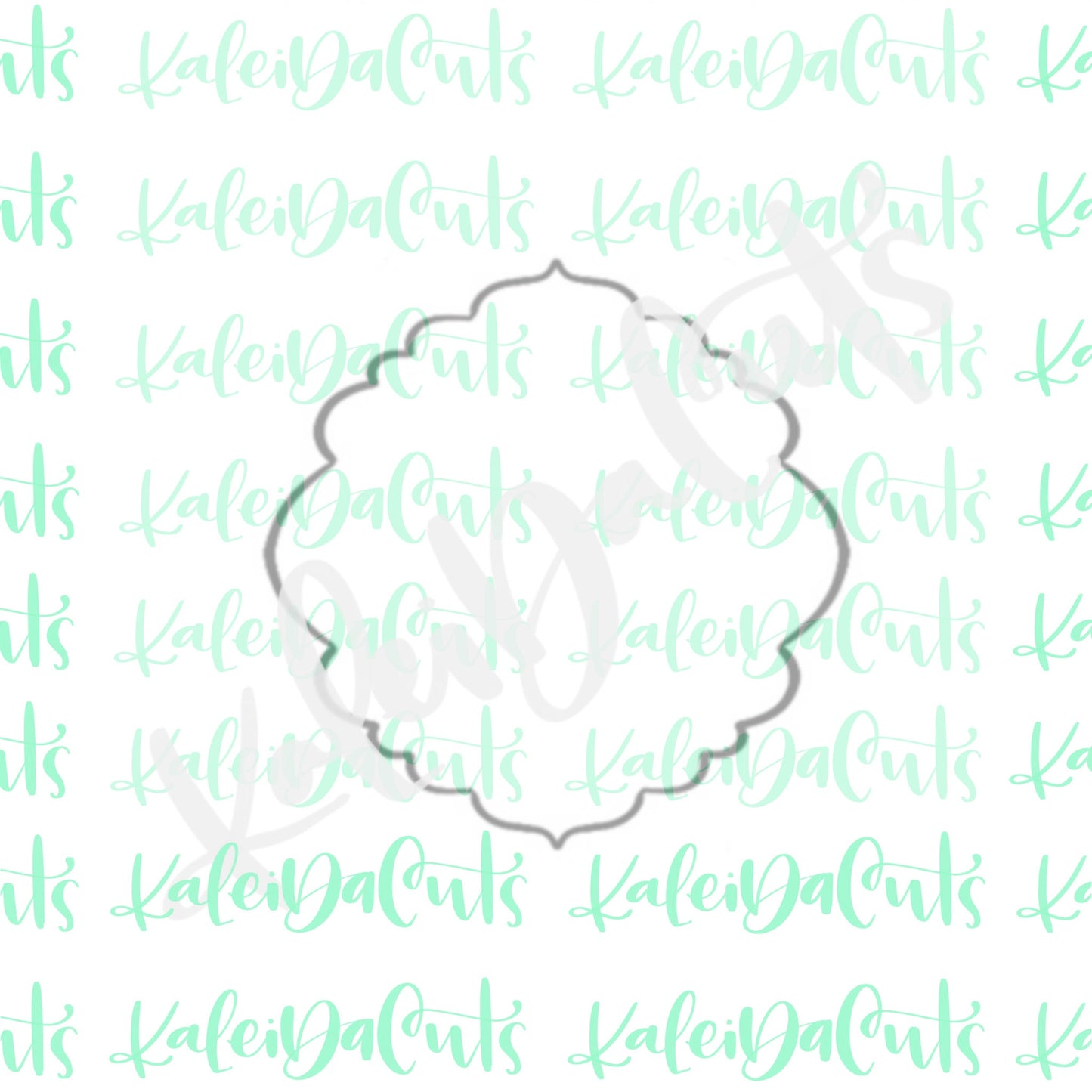 Starlet Plaque Cookie Cutter
