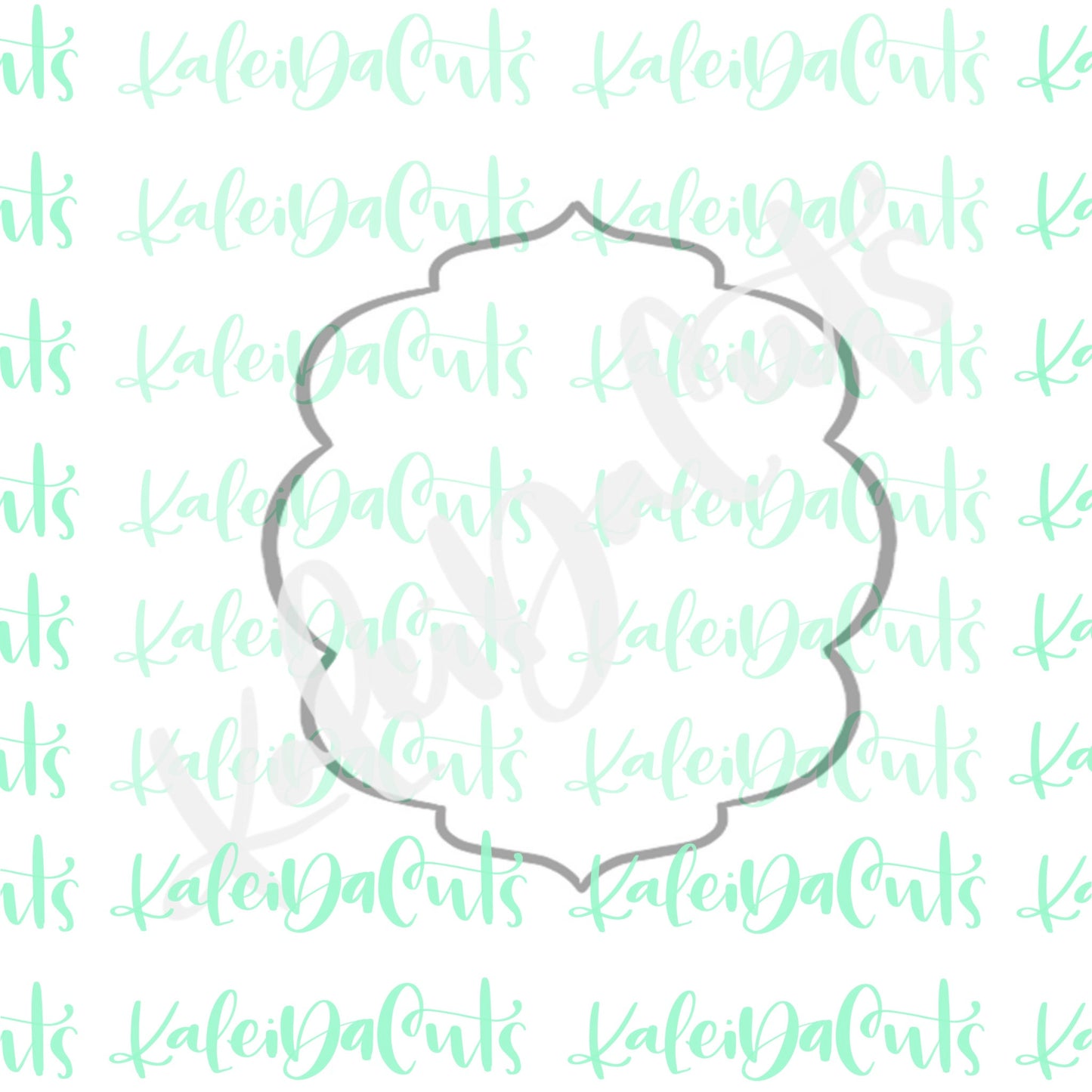 Arabella Plaque Cookie Cutter