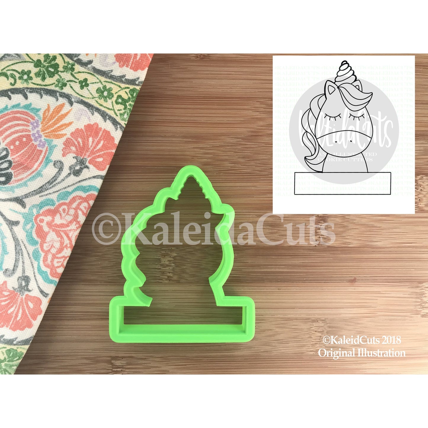 Unicorn Plaque Cookie Cutter