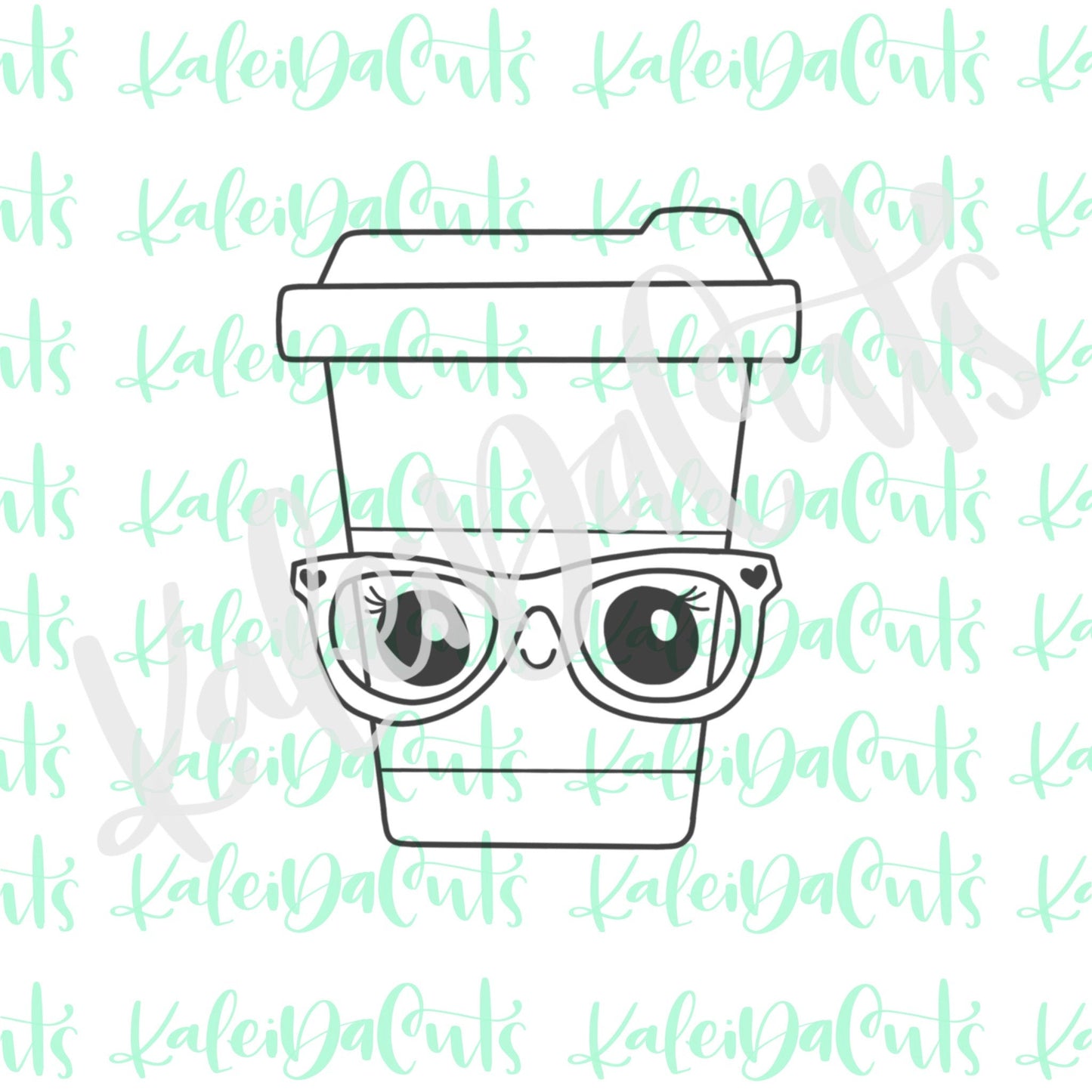 Sassy Cold Brew Cookie Cutter