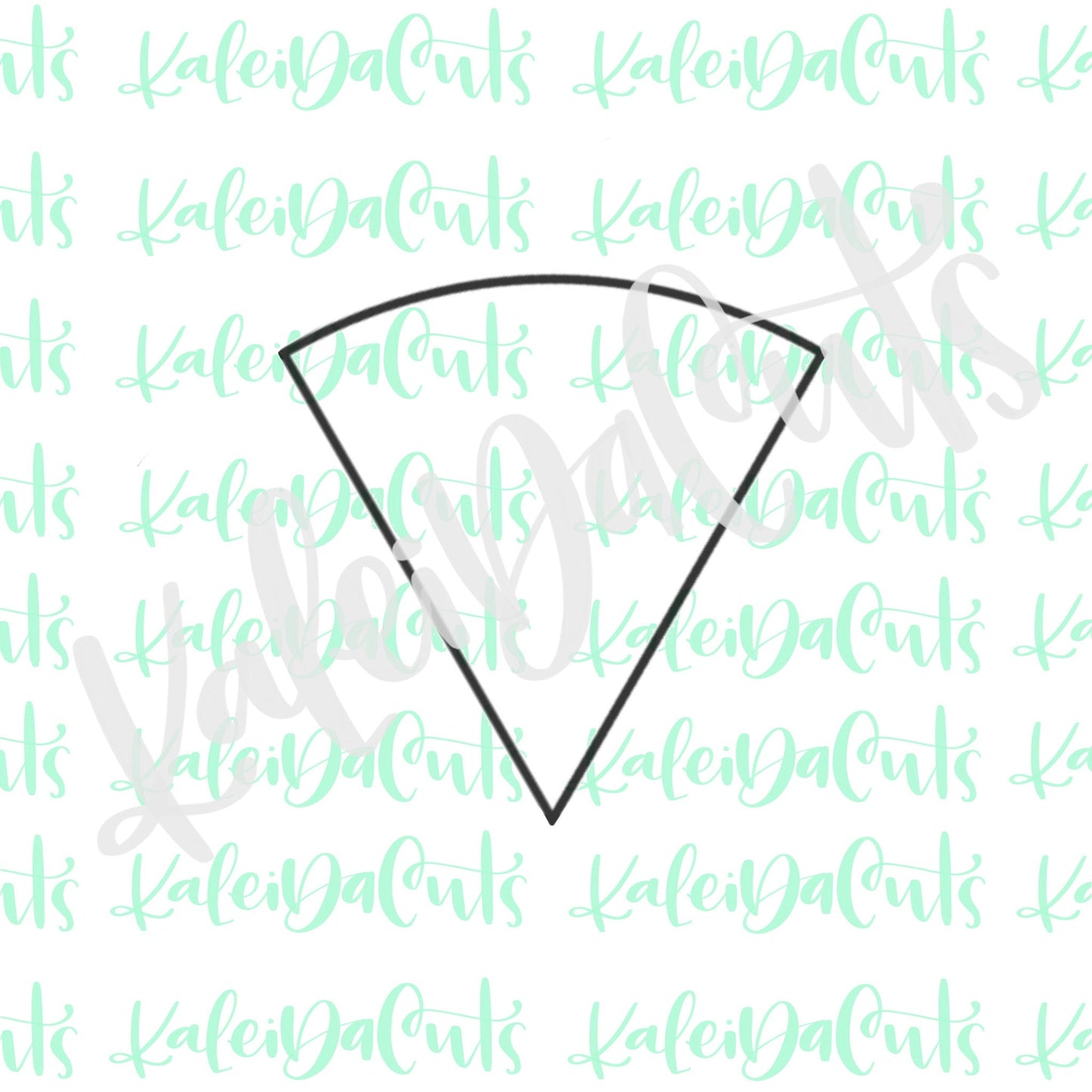 Triangle Pie Slice Cookie Cutter