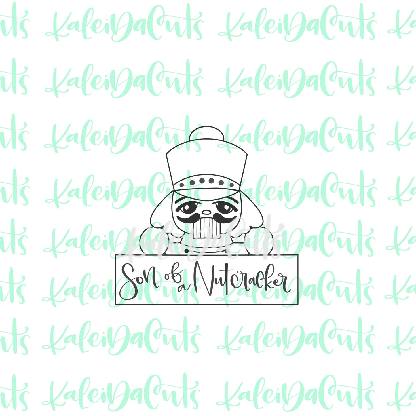 Nutcracker Plaque Cookie Cutter