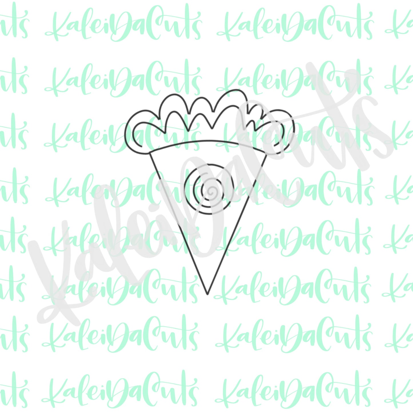 Triangle Pie Slice Cookie Cutter