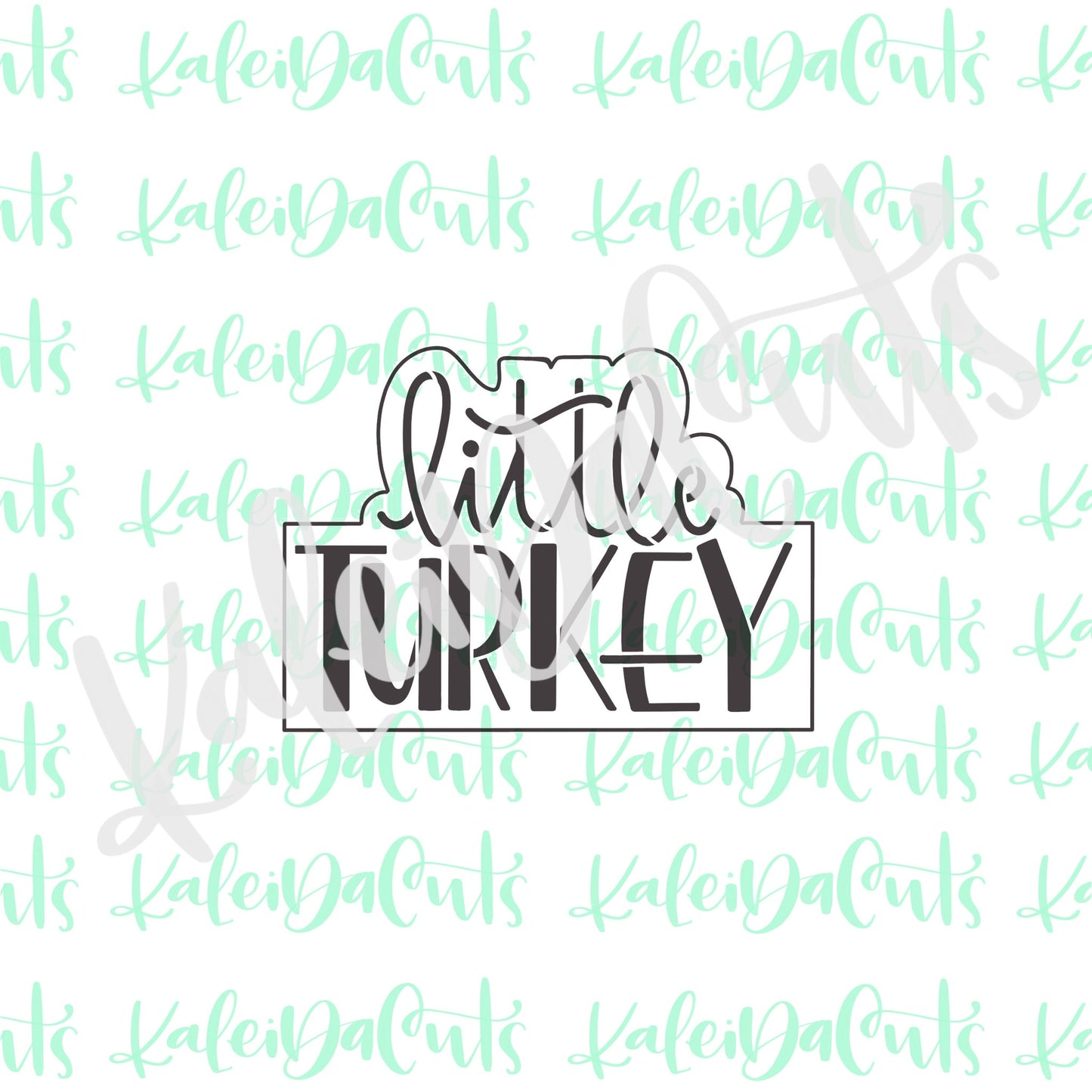 Little Plaque Cookie Cutter