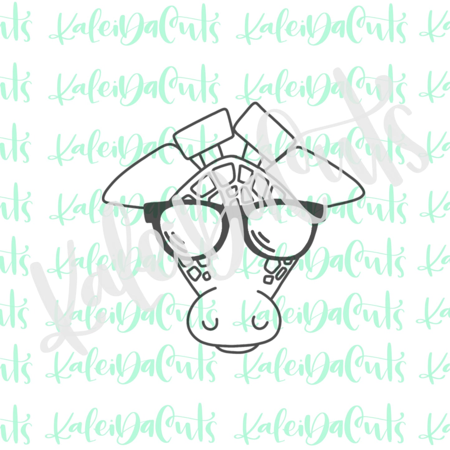 Party Giraffe Cookie Cutter