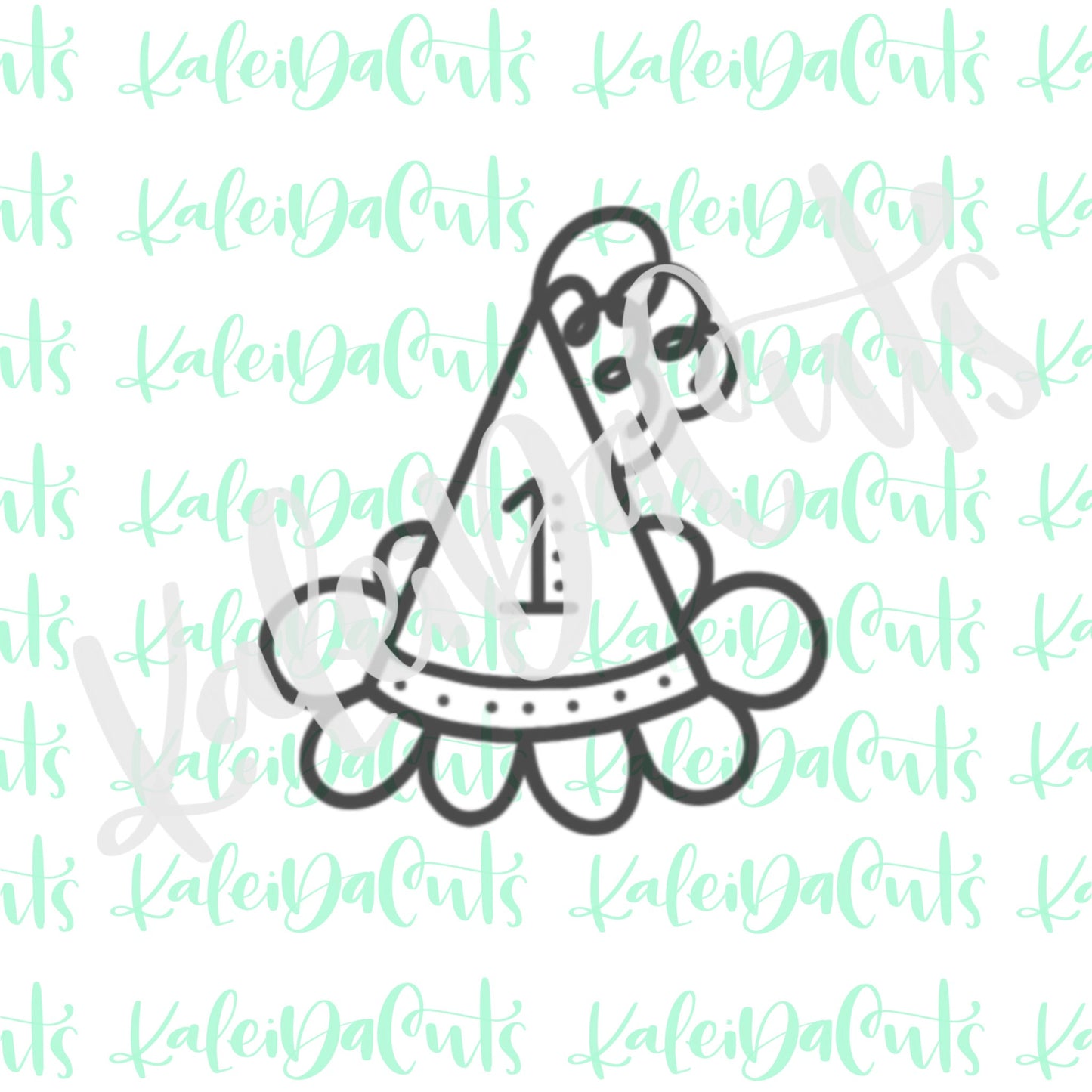 Party Swirl Hat Cookie Cutter