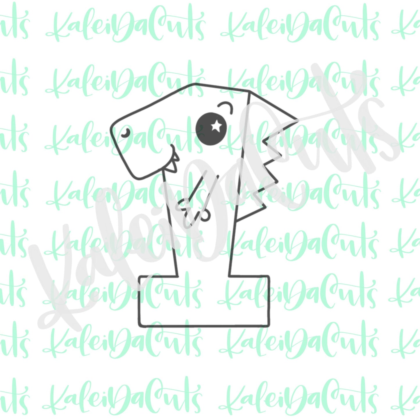 Dino One Cookie Cutter