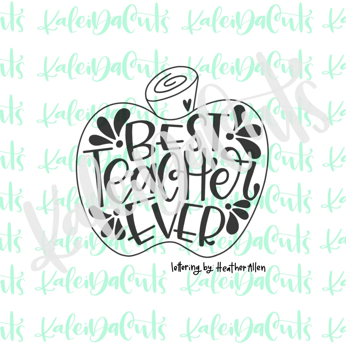 Teacher Apple Cookie Cutter