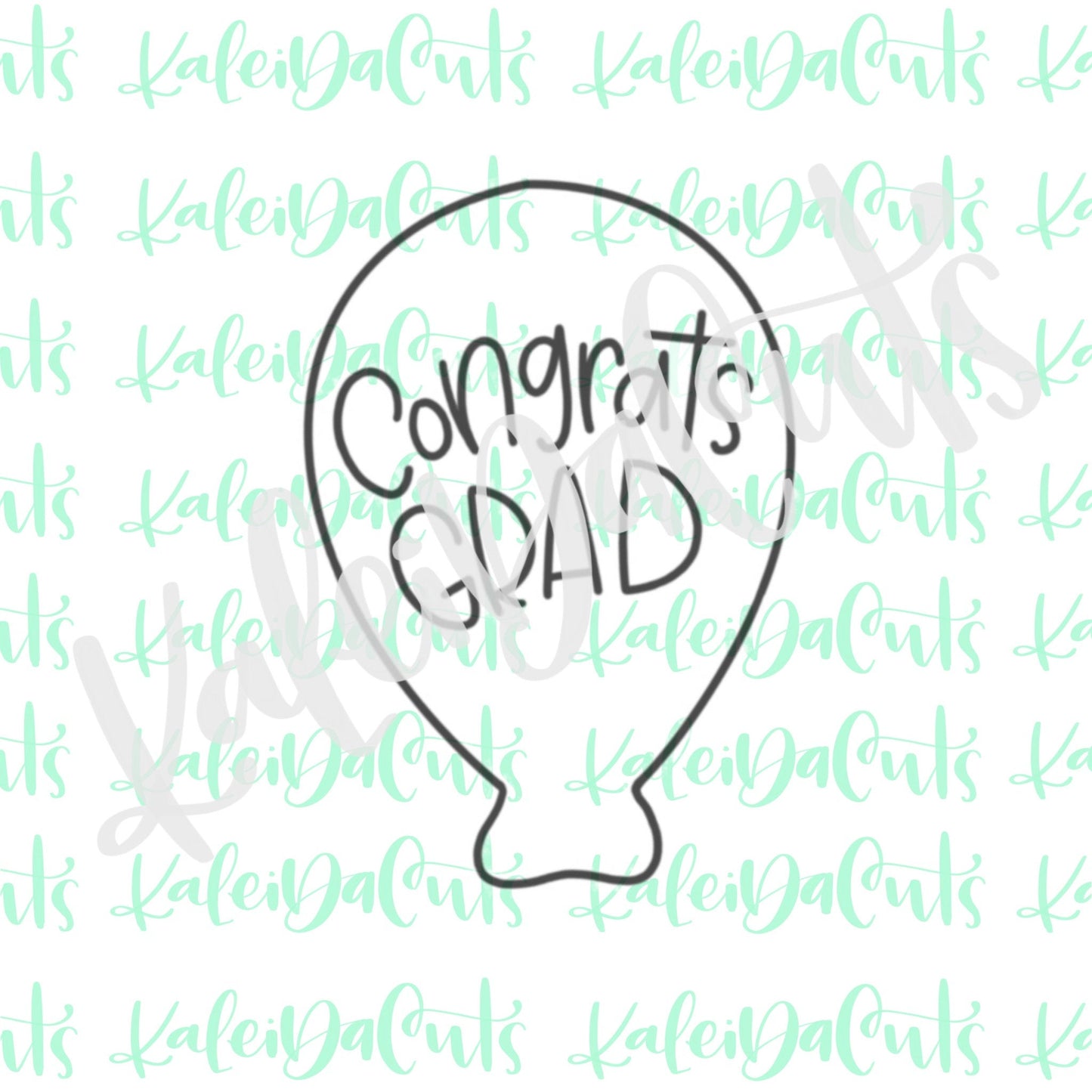 Balloon Platter Cookie Cutter