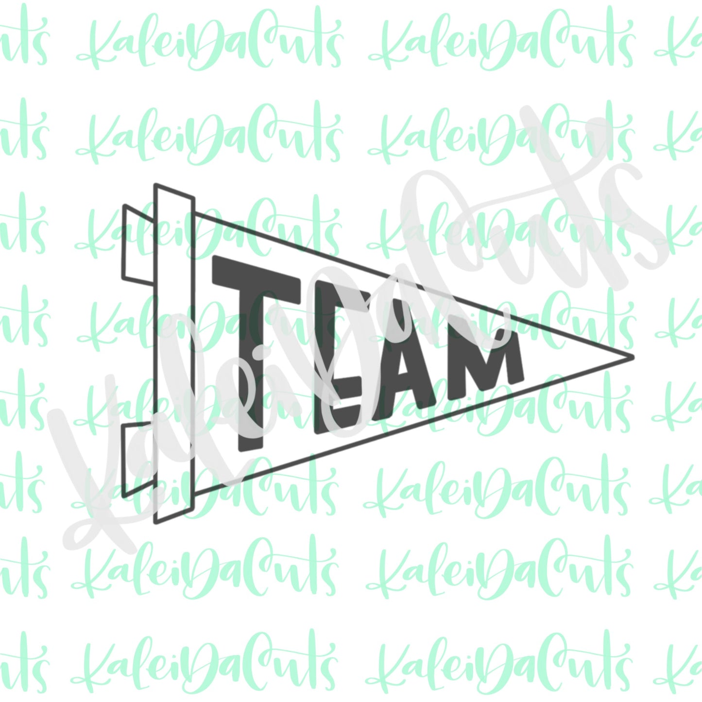 Spirit Flag Cookie Cutter