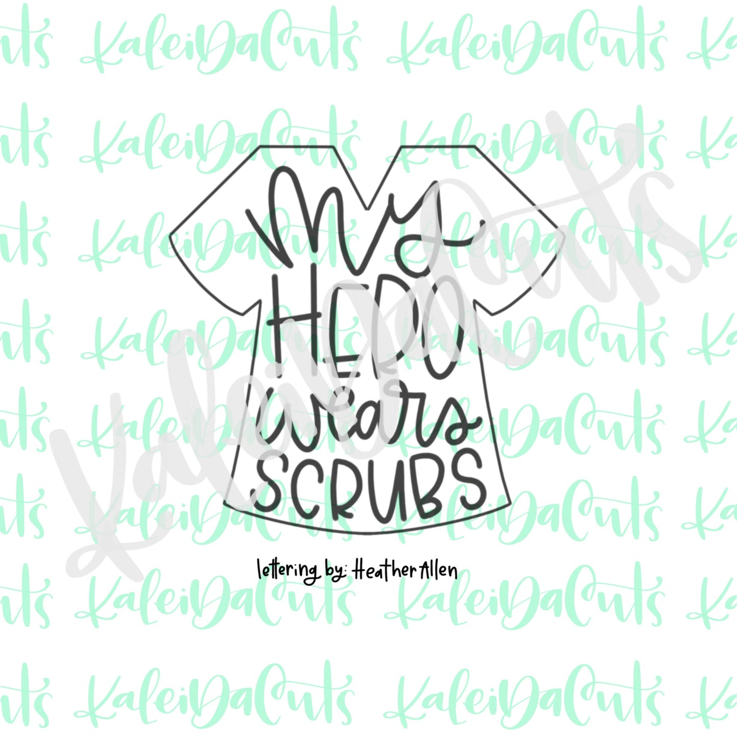 Scrubs Top Cookie Cutter