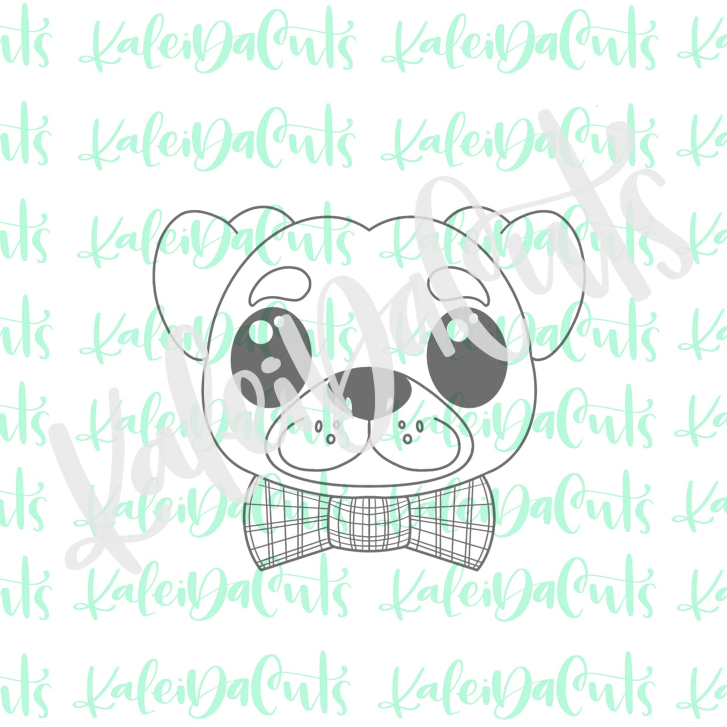 Dapper Dog Cookie Cutter