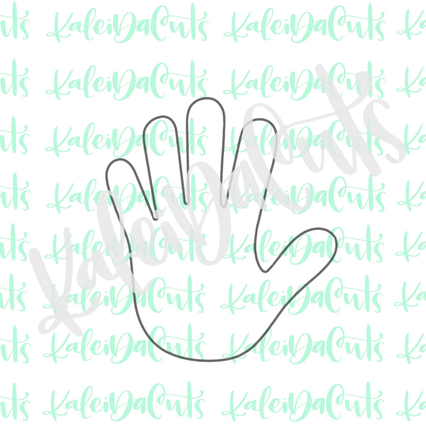 Hand Print Cookie Cutter