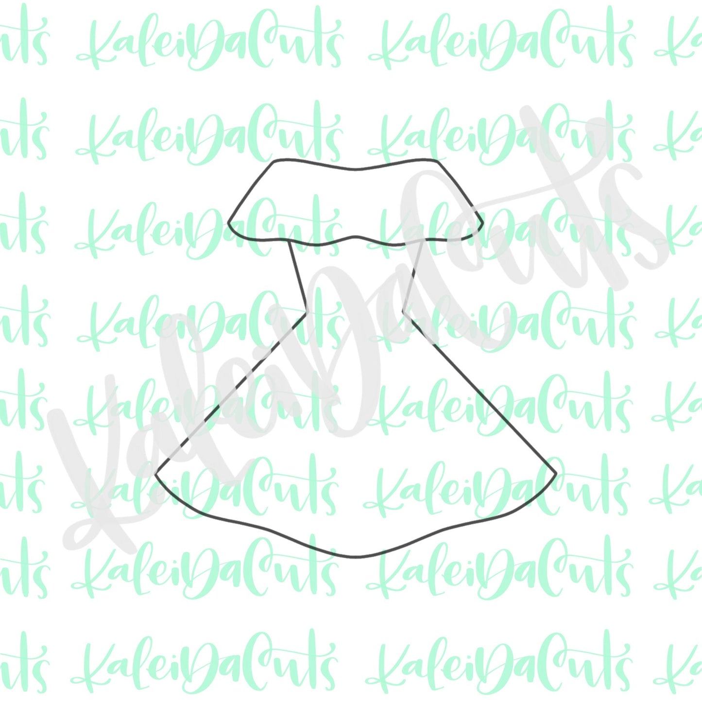 Swing Dress Cookie Cutter