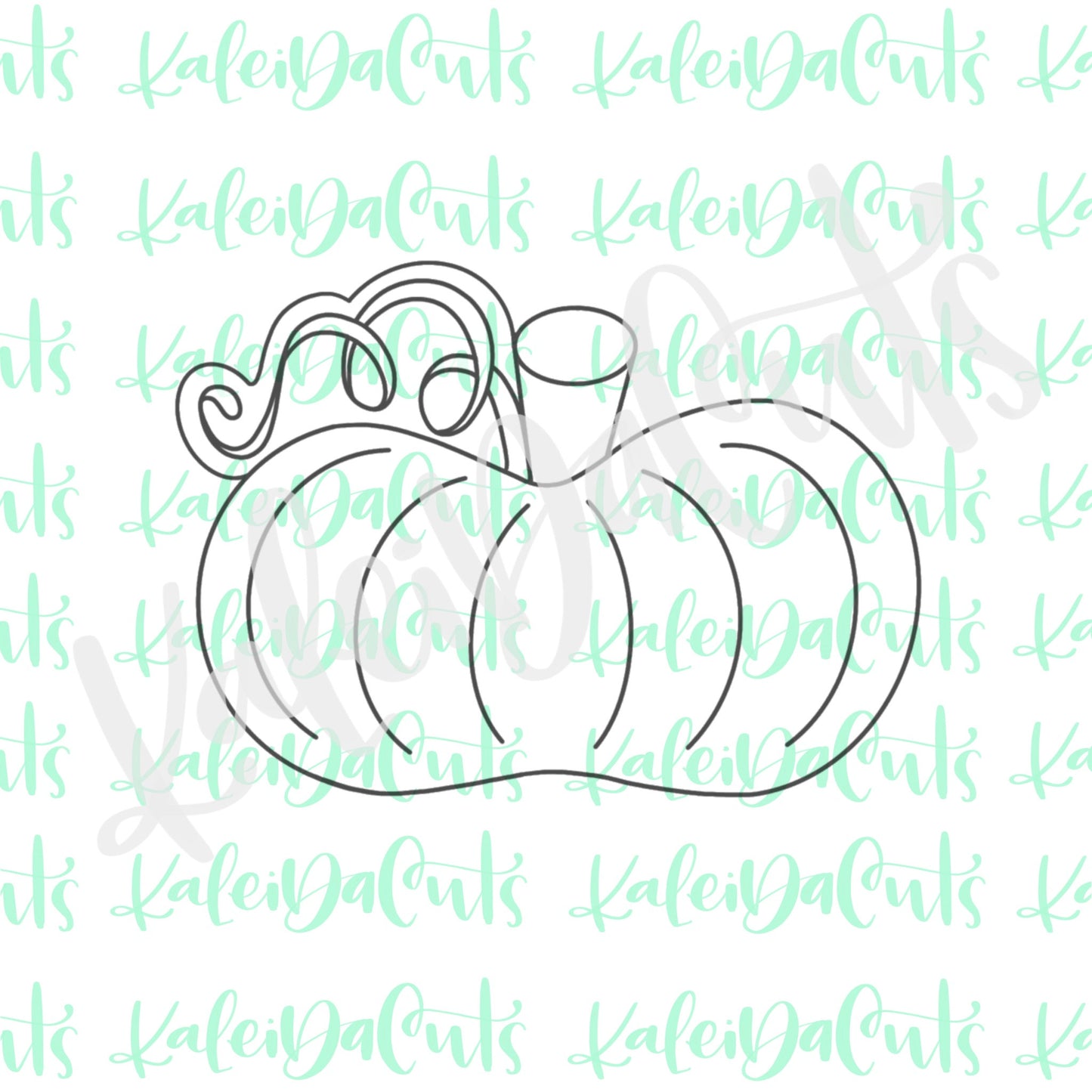 Kawaii Pumpkin Cookie Cutter