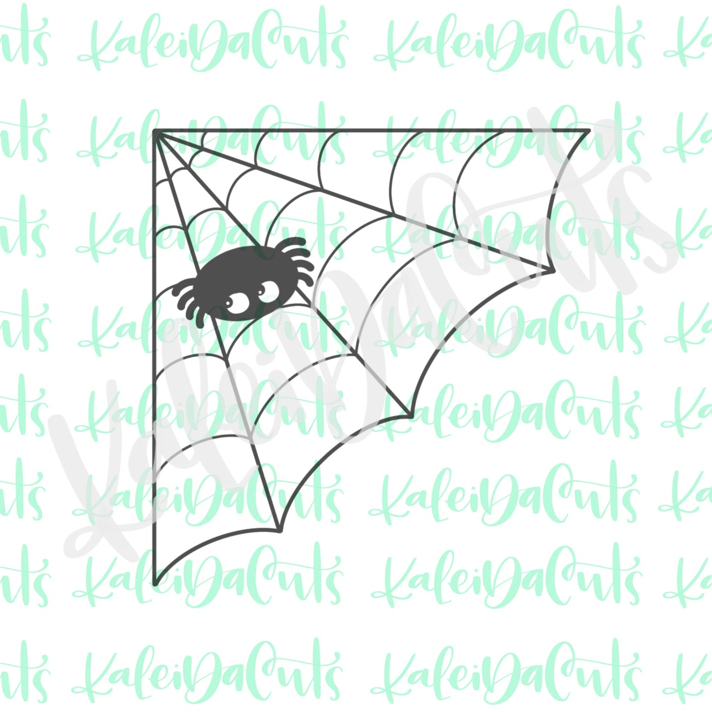 Corner Spiderweb Cookie Cutter