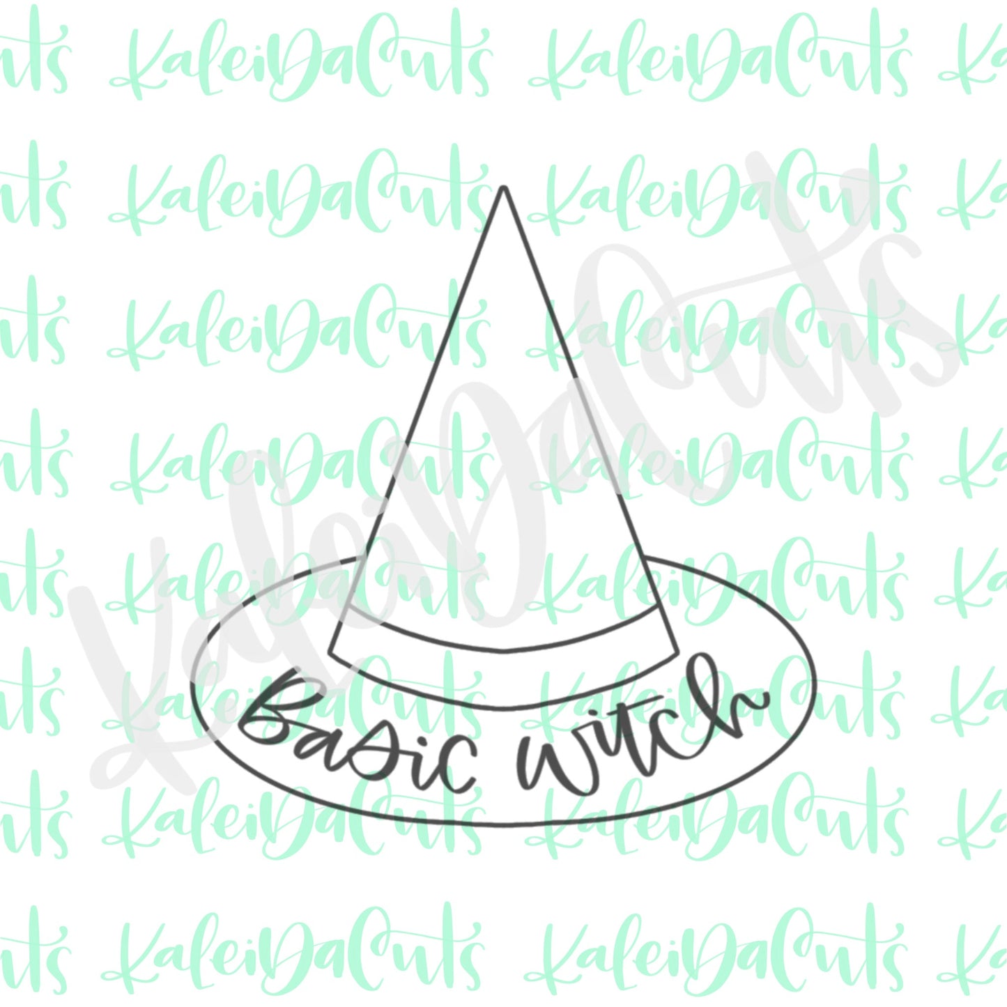 Basic Witch Hat Cookie Cutter