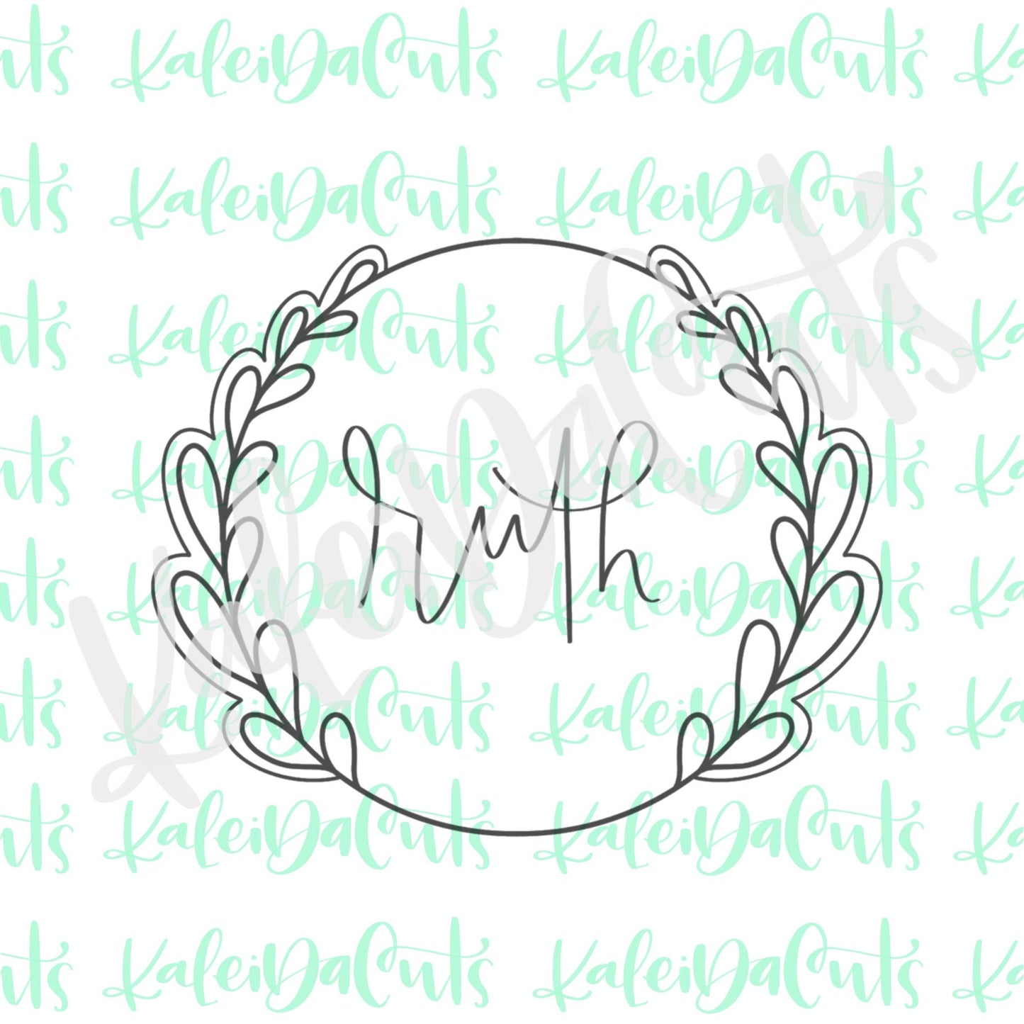 Ruth Plaque Cookie Cutter