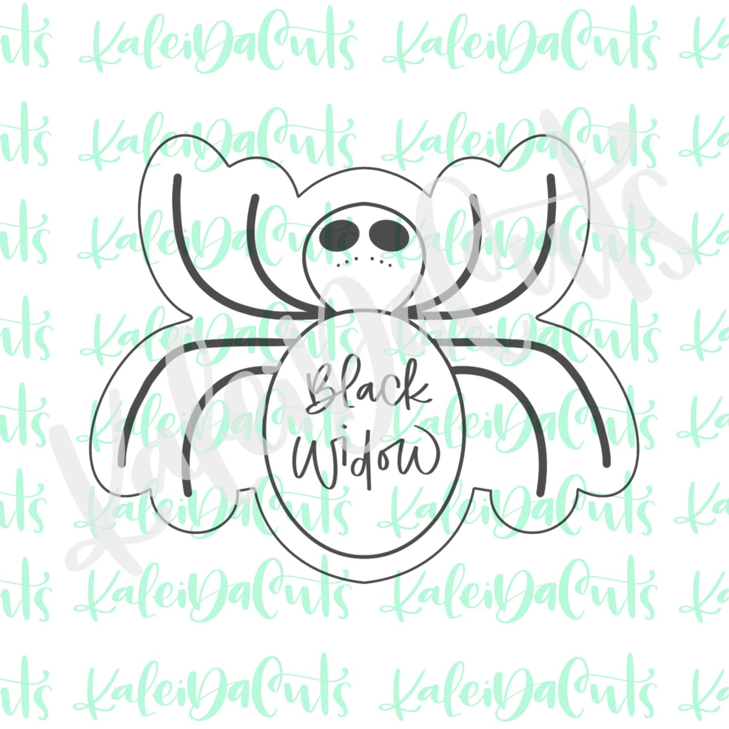 Black Widow Cookie Cutter