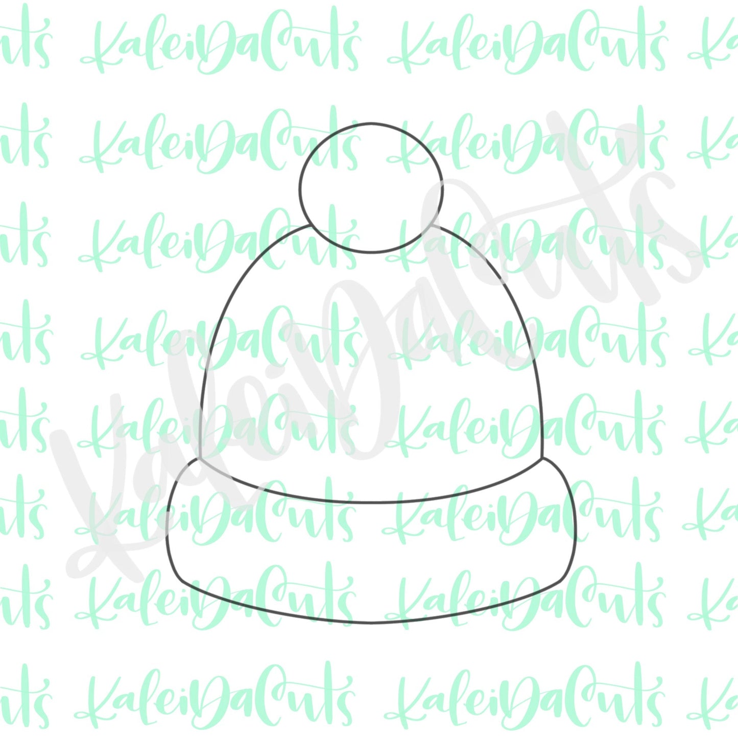 Pom Pom Beanie Cookie Cutter
