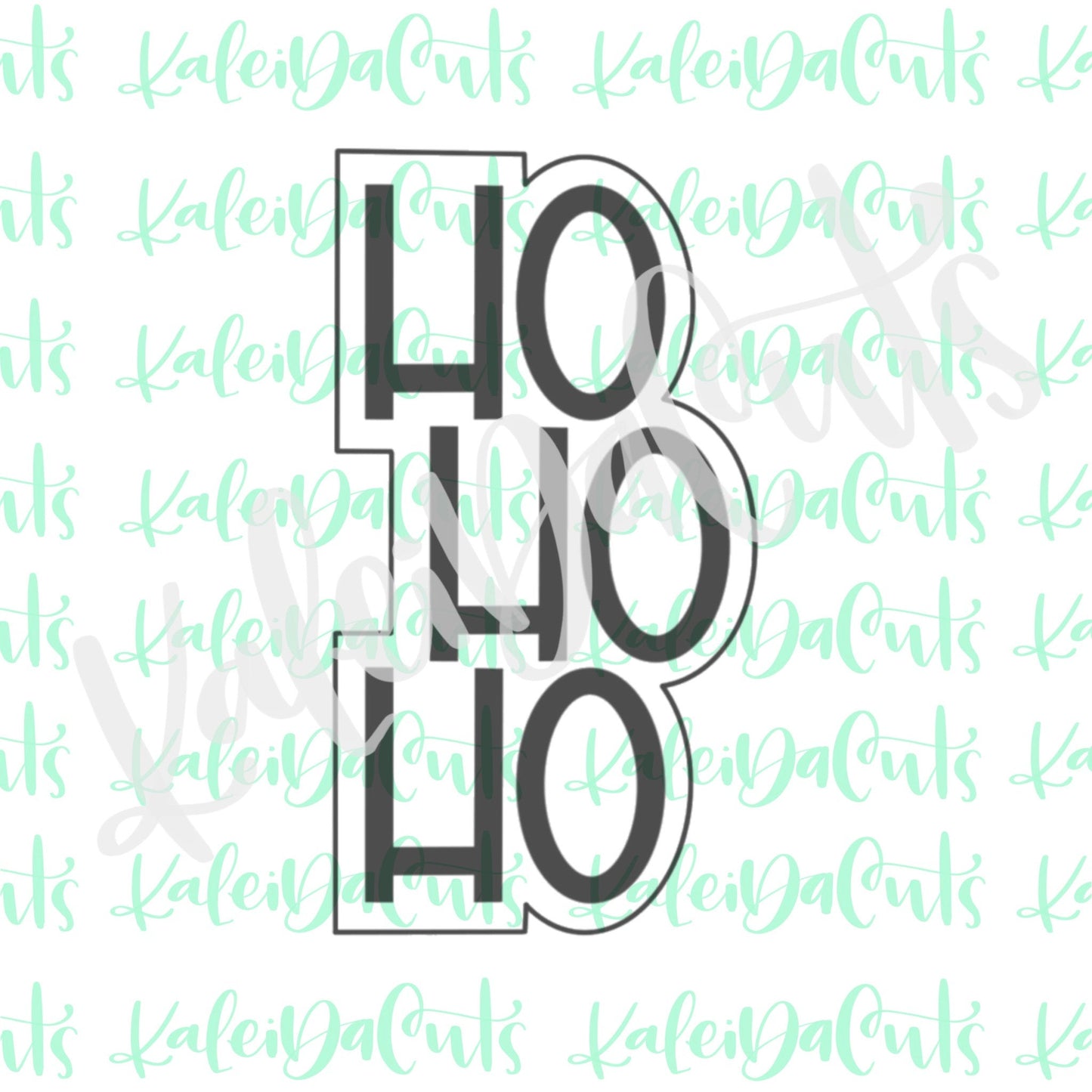 HoHoHo Stick Cookie Cutter