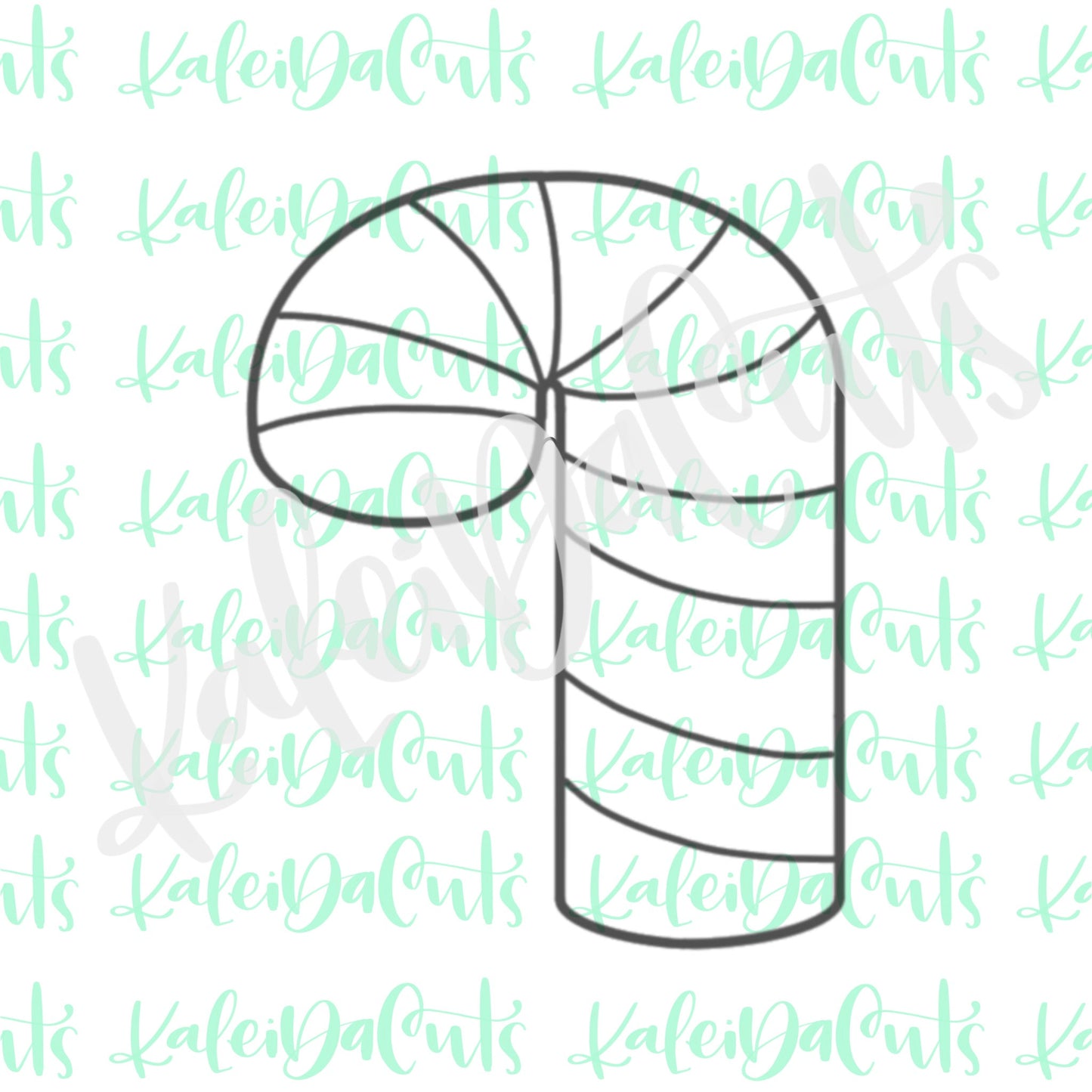 Classic Candy Cane Cookie Cutter