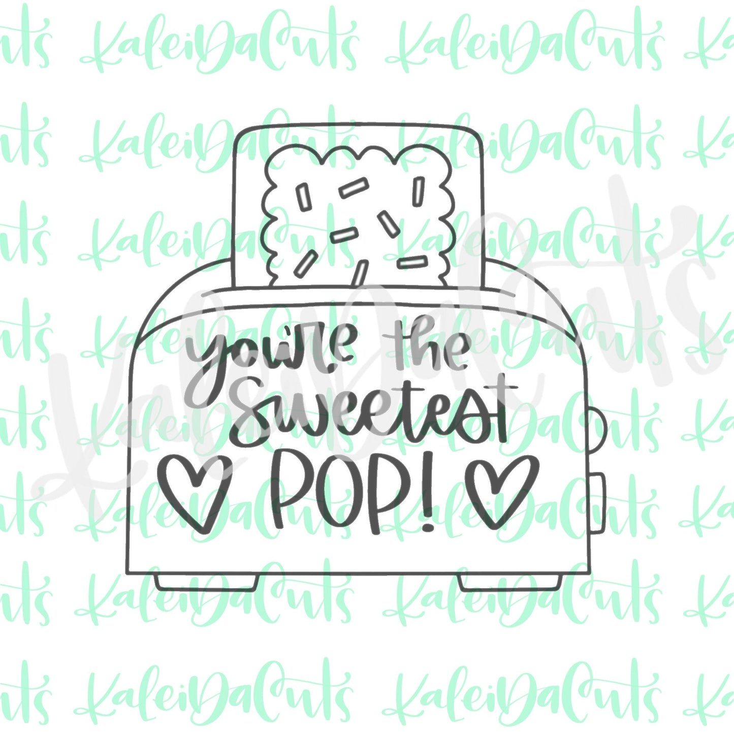 Pop Tart Toaster Cookie Cutter