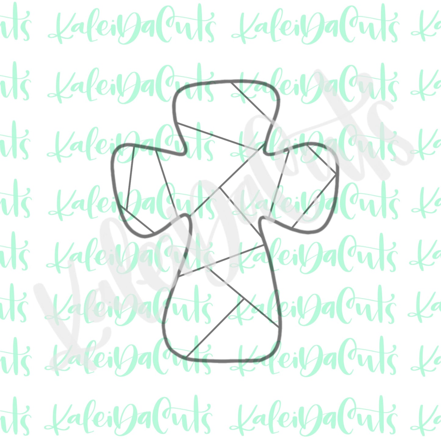 Funky Cross Cookie Cutter