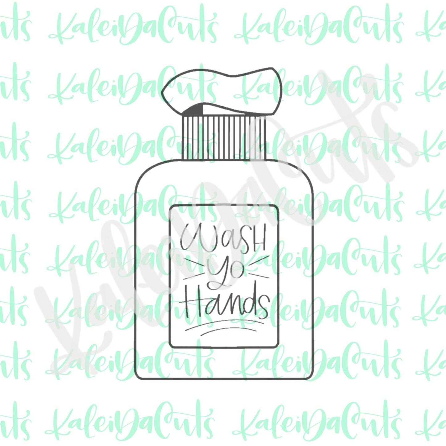 Soap Dispenser Cookie Cutter