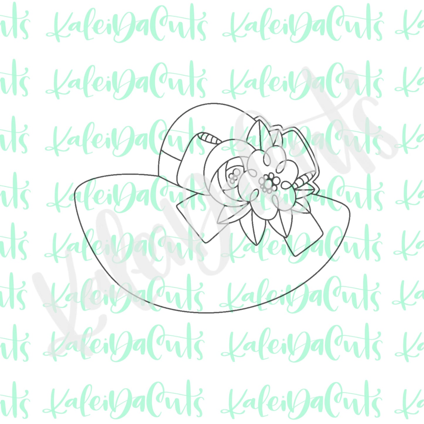 Derby Hat 1 Cookie Cutter