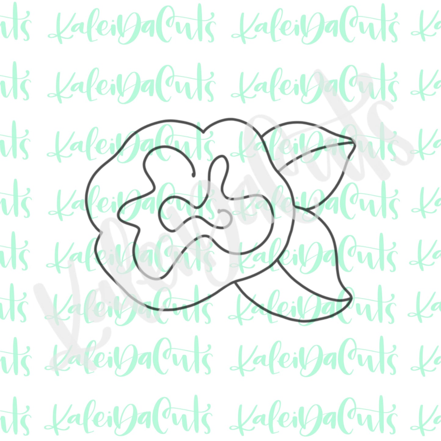 Derby Rose Cookie Cutter