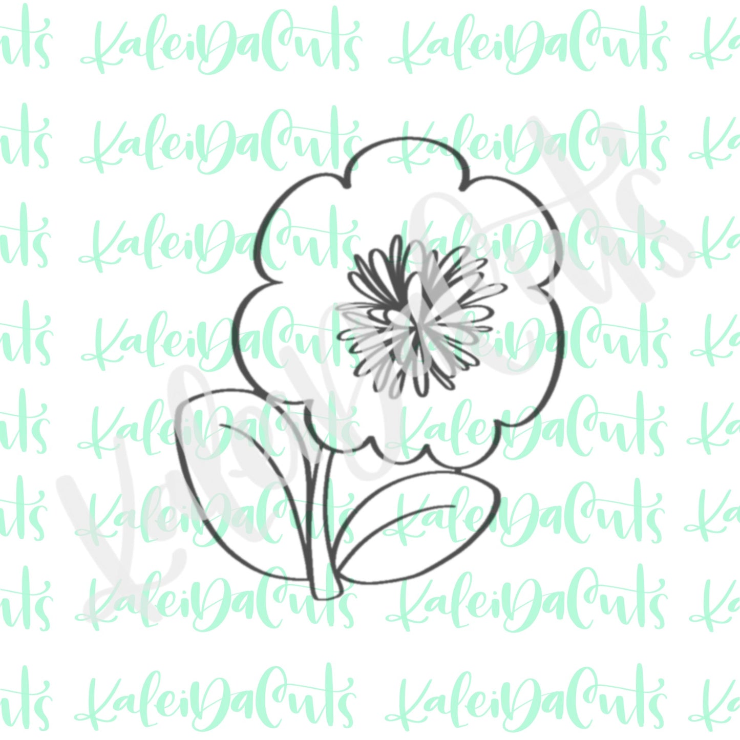 Wildflower 3 Cookie Cutter