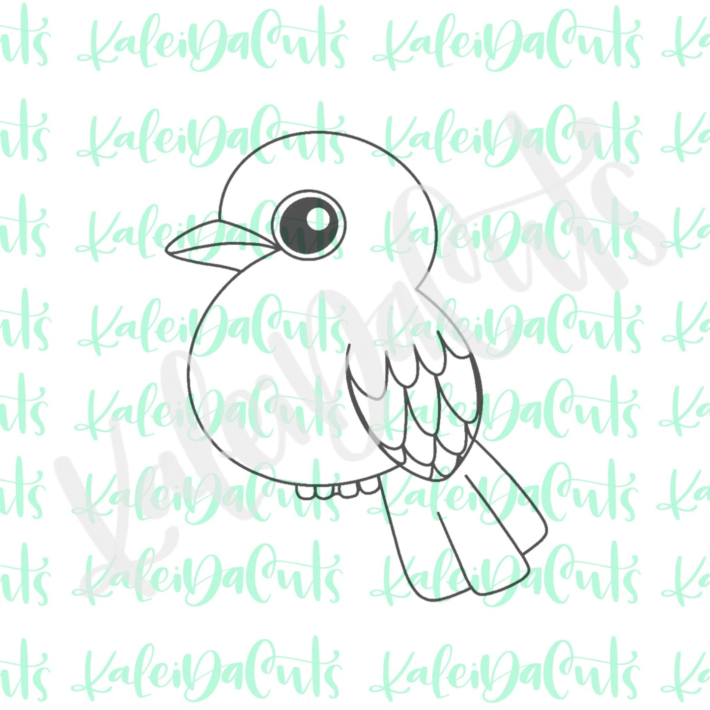 Baby Crow Cookie Cutter