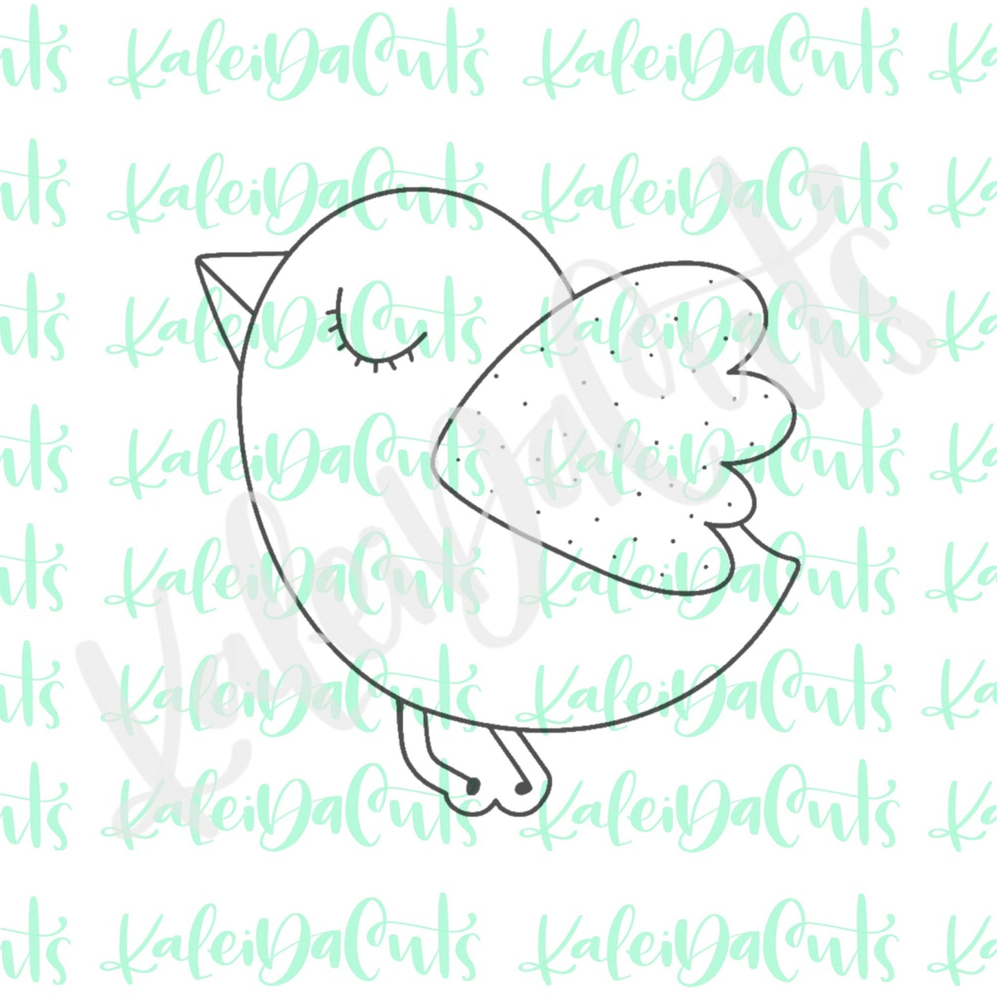 Whimsy Bird 2 Cookie Cutter