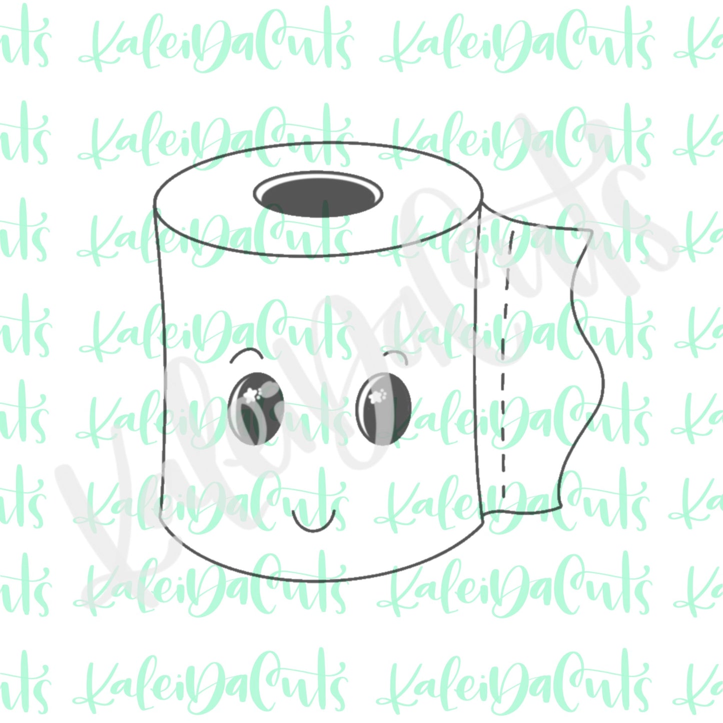 Toilet Paper Cookie Cutter