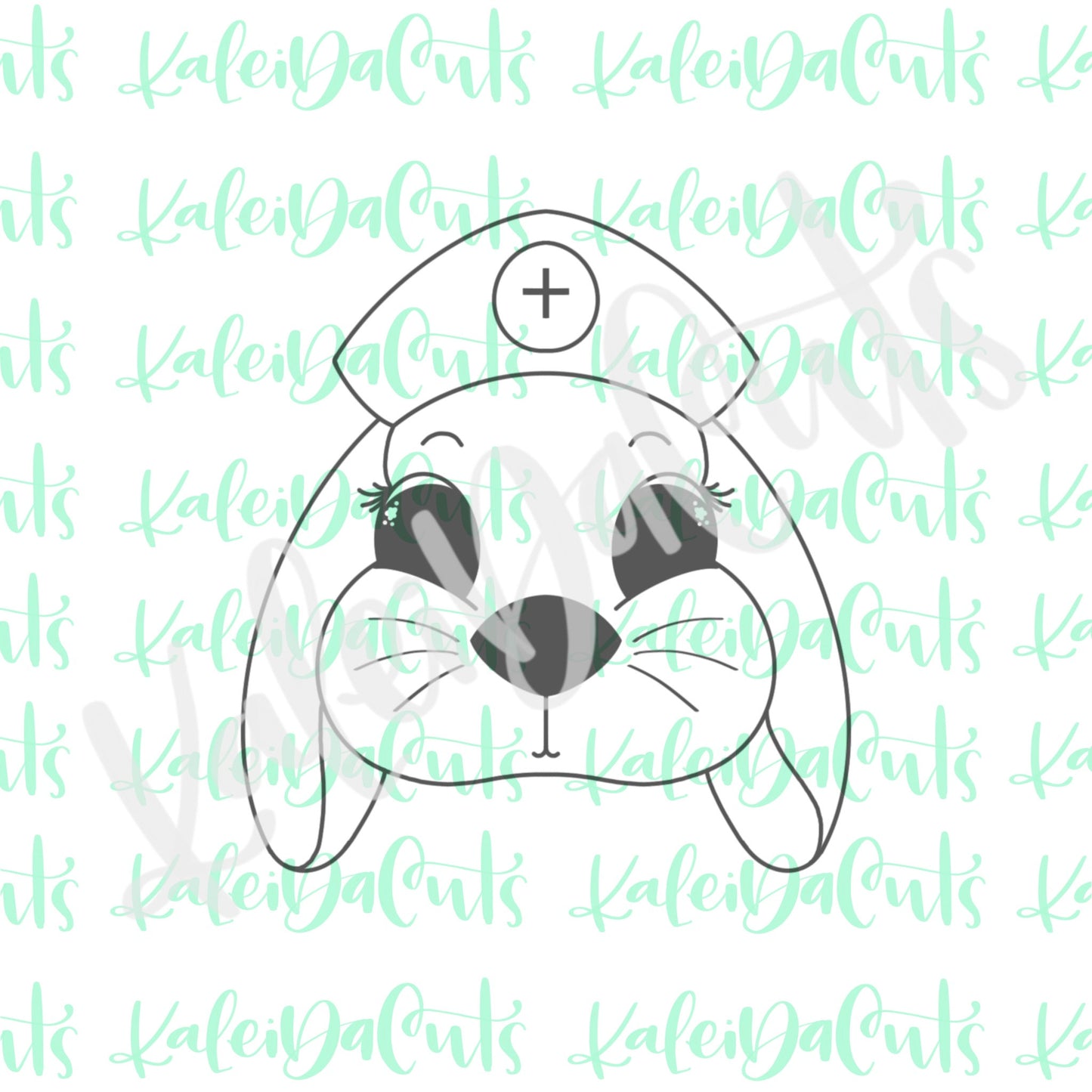 Bunny Nurse Cookie Cutter
