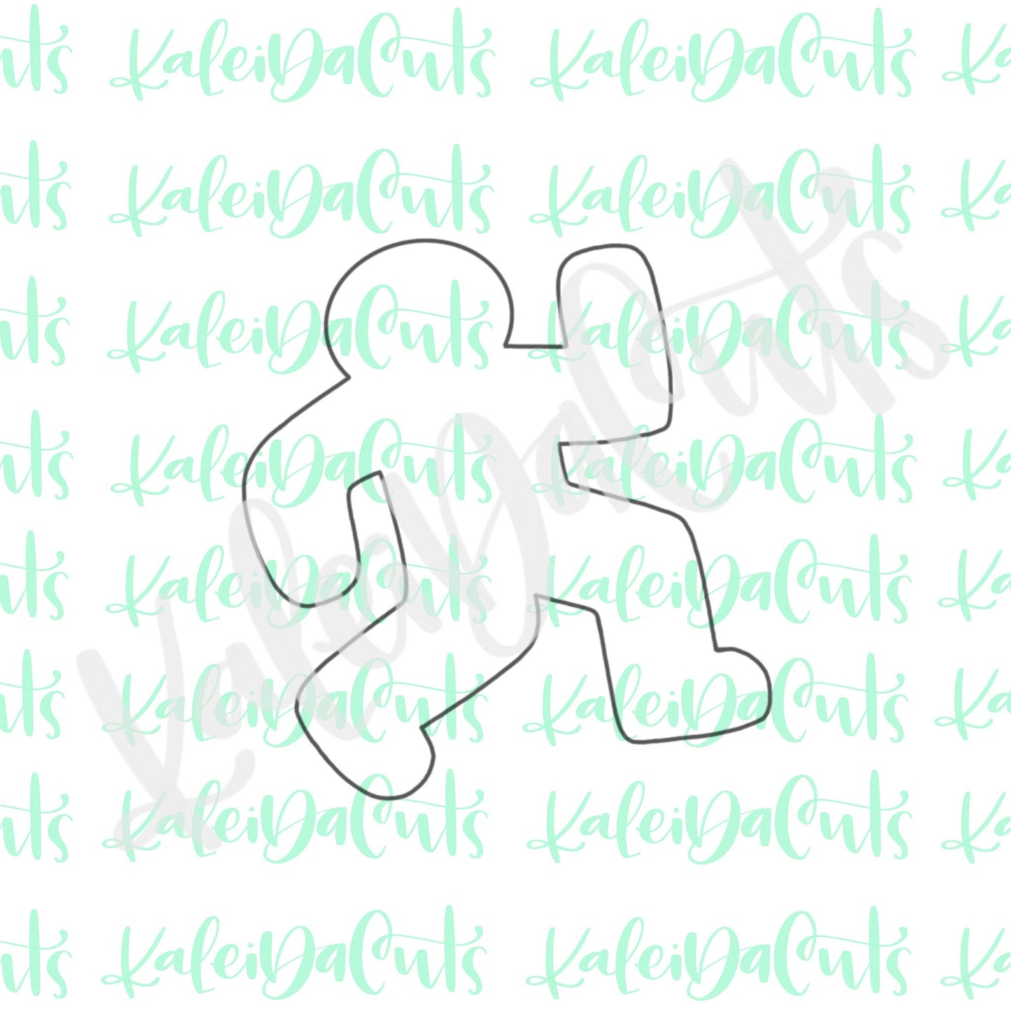 Body Outline Cookie Cutter