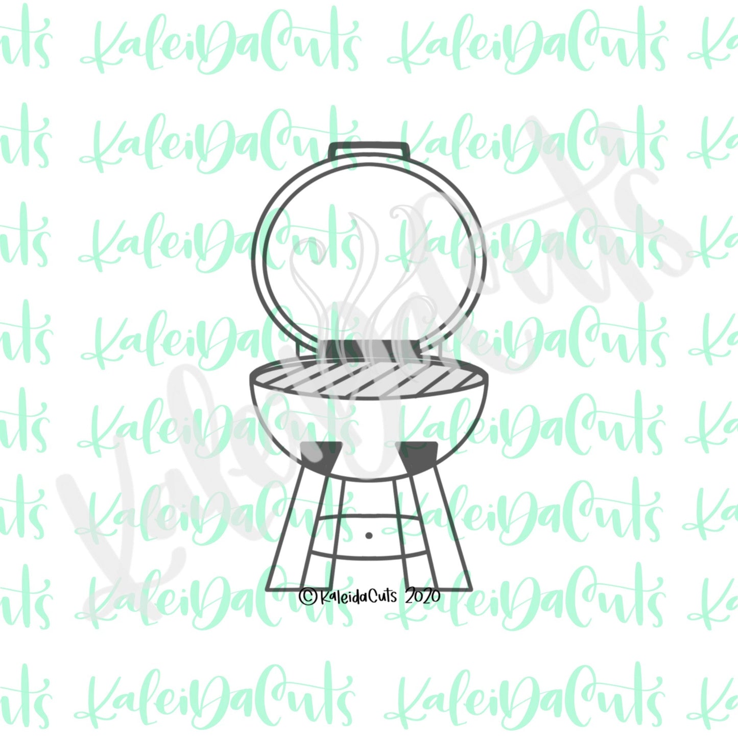 Tall Grill Cookie Cutter (skinny design)