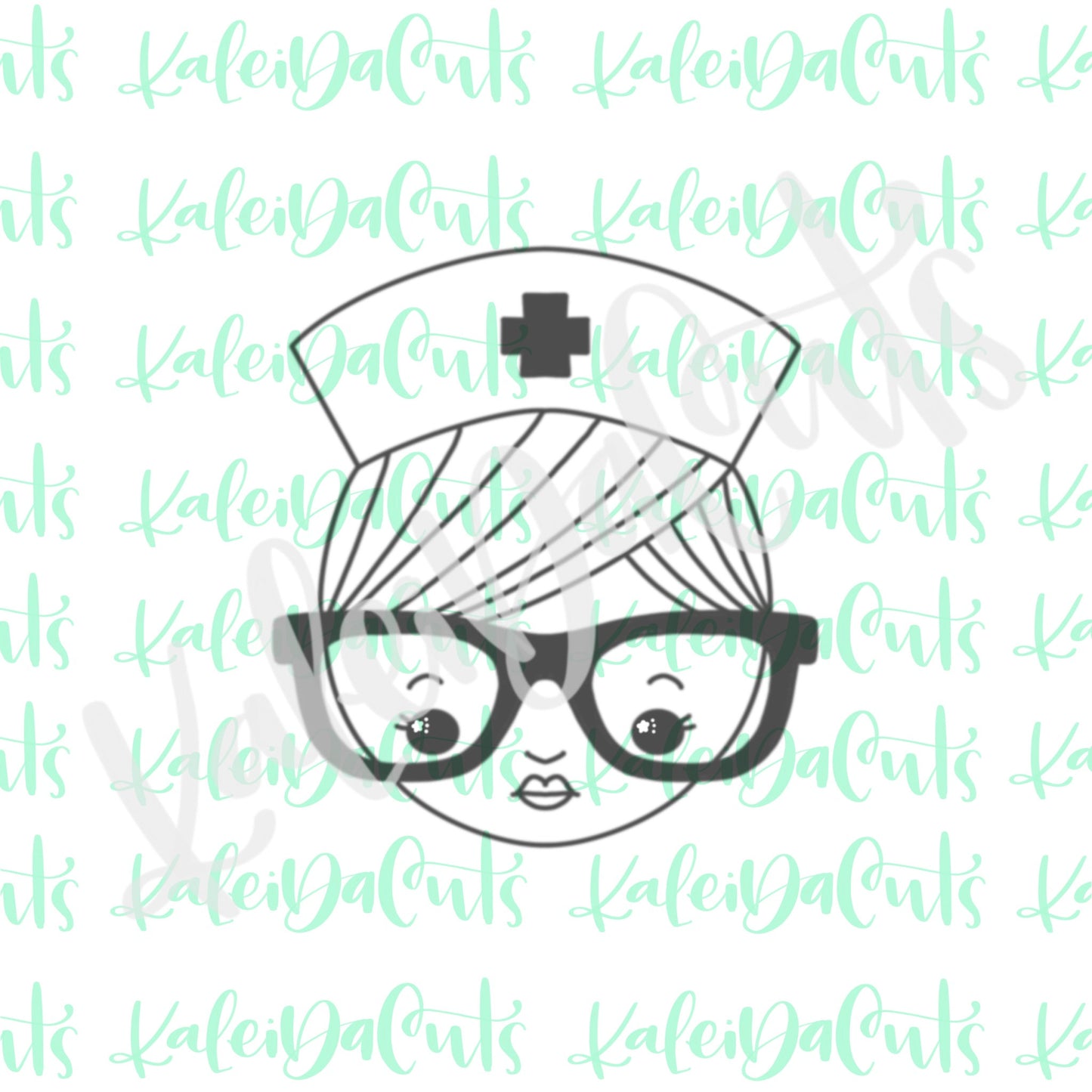 Nerdy Nurse Cookie Cutter