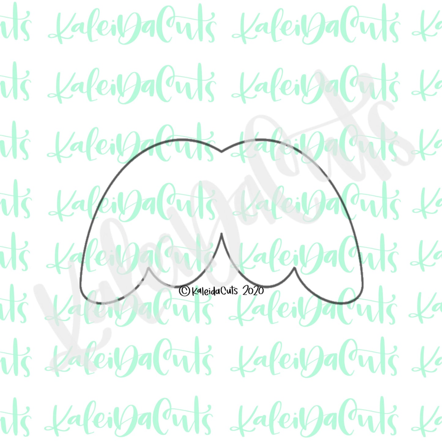 Mustache 2 Cookie Cutter