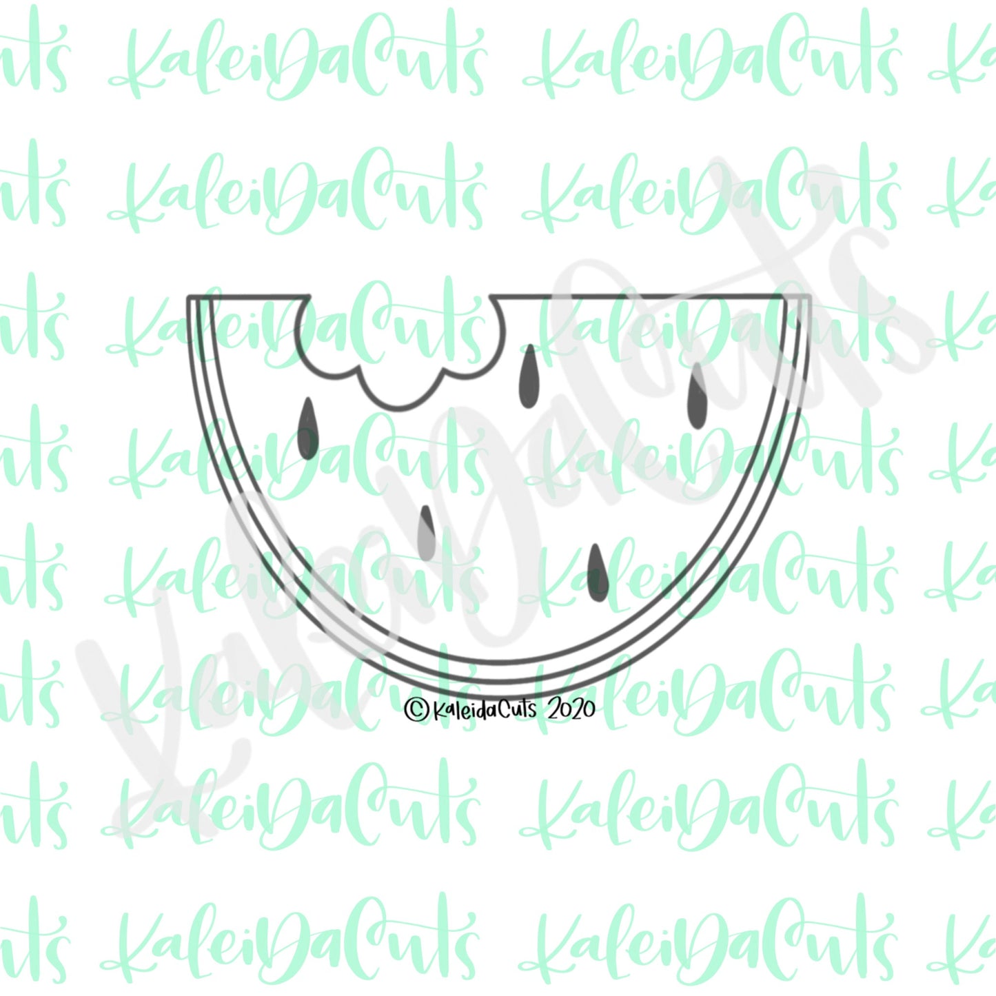 Watermelon Bite Slice Cookie Cutter