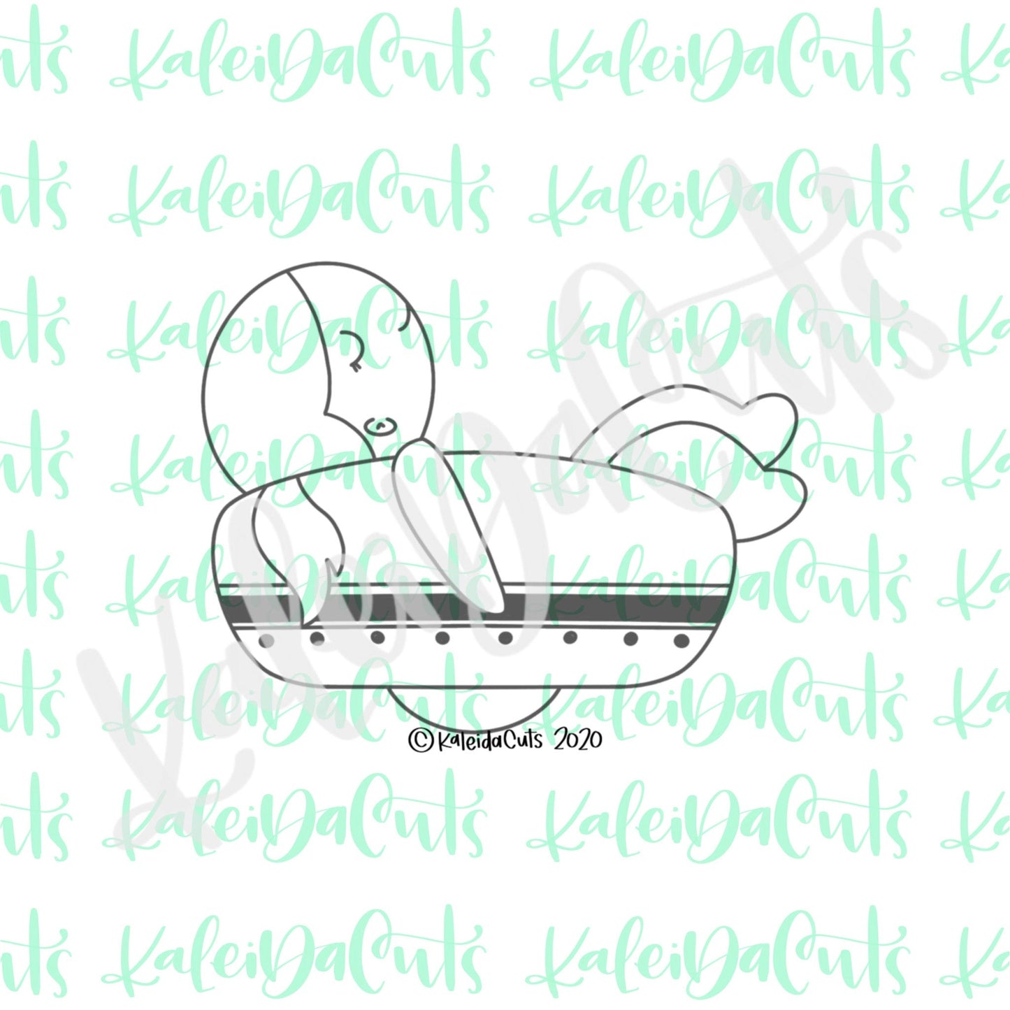 Kid Pool Float Cookie Cutter