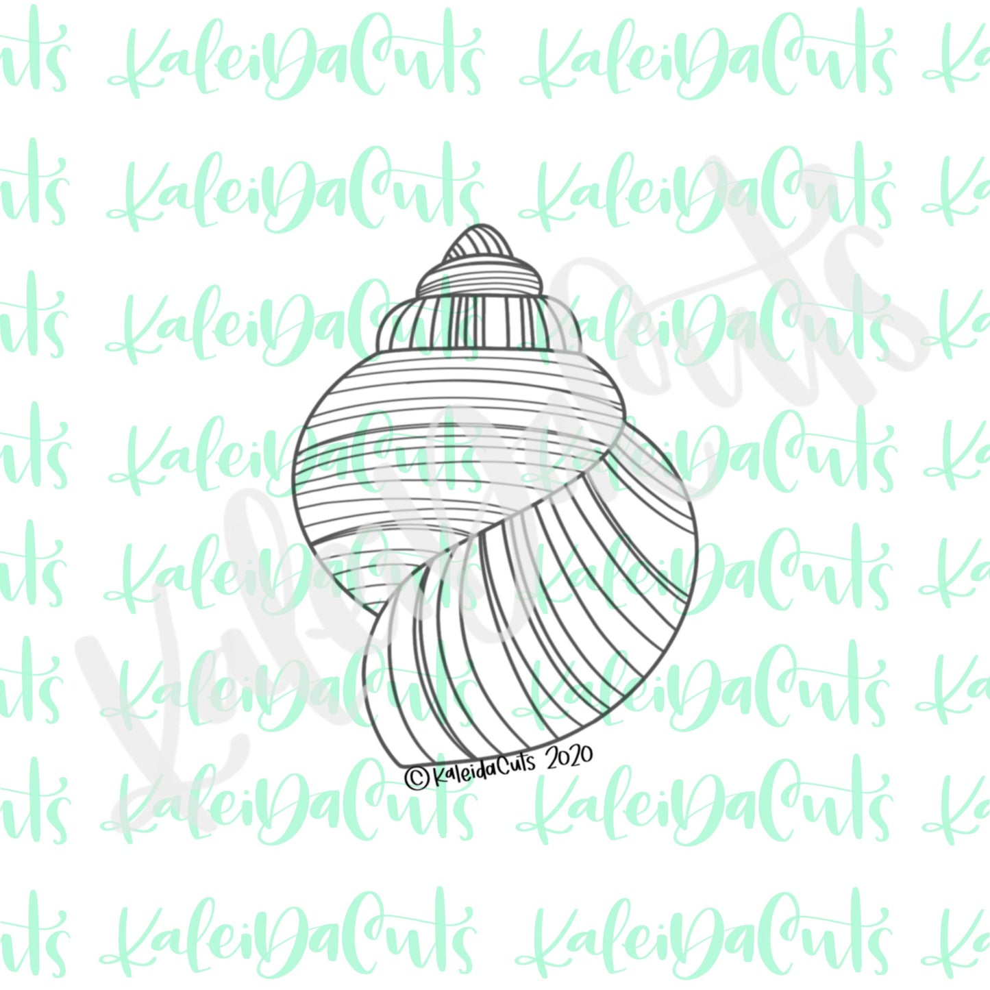 Seashell 2020 Cookie Cutter