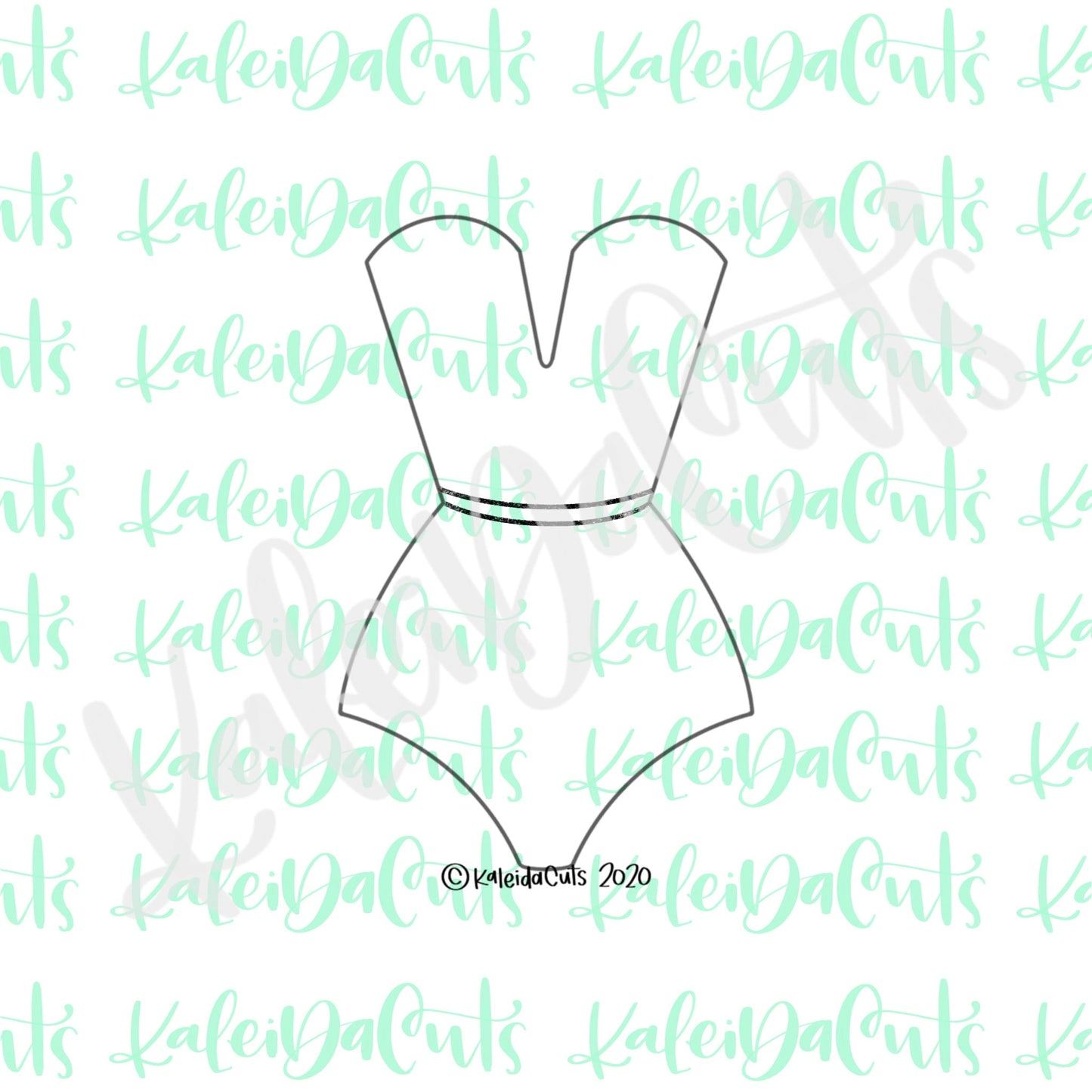 Swimsuit 3 Cookie Cutter