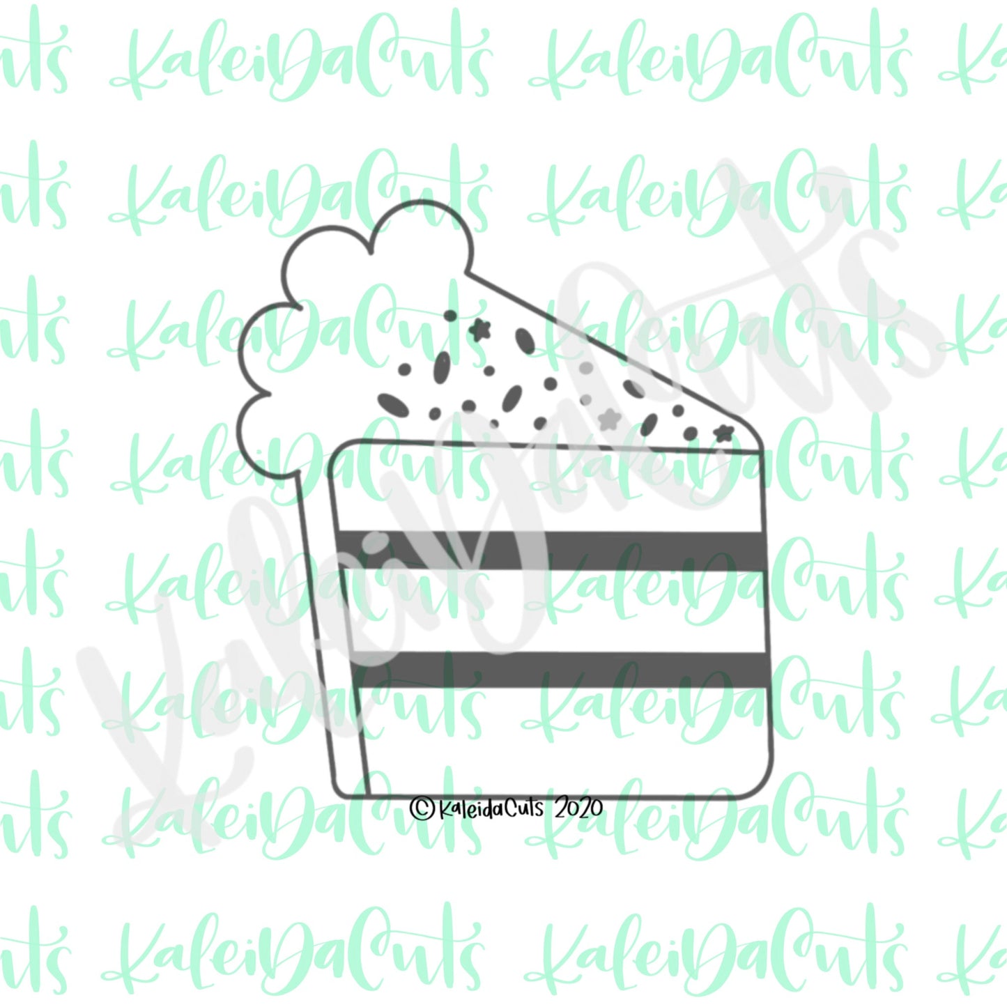 Cake Slice Cookie Cutter