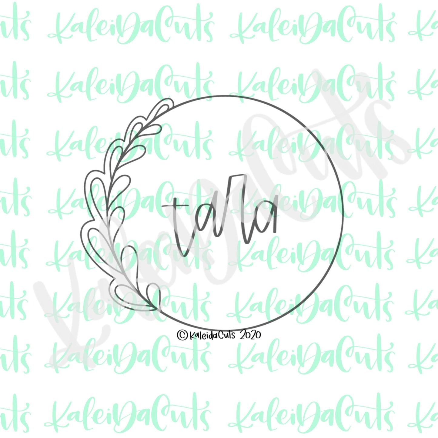 Tara Plaque Cookie Cutter