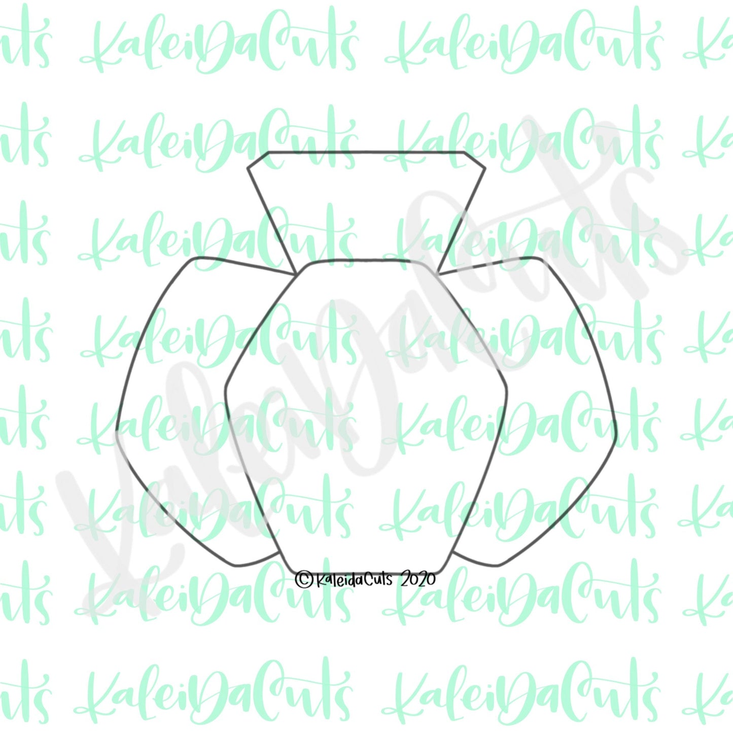 Geo Pumpkin Cookie Cutter