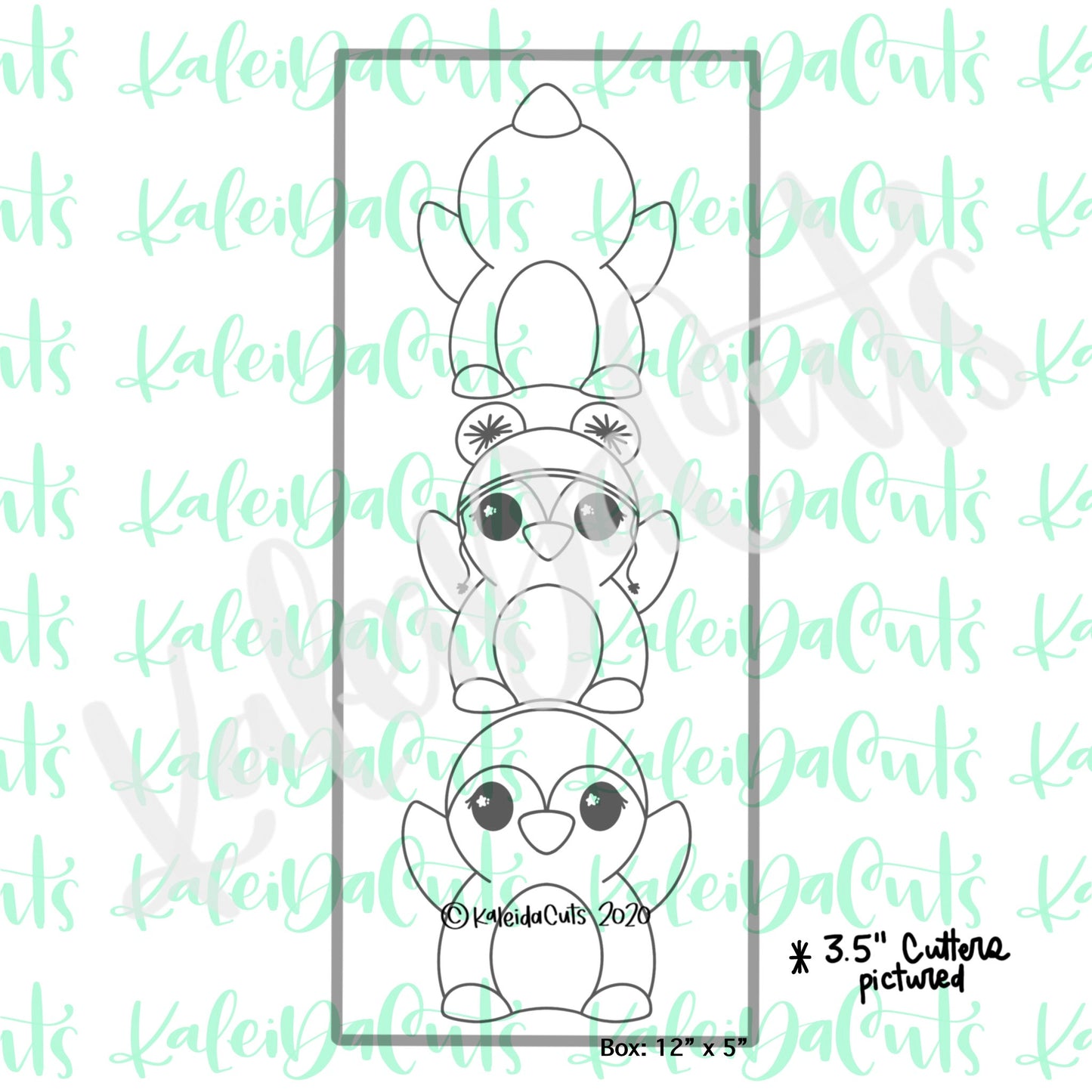 Penguin 2020 Cookie Cutter