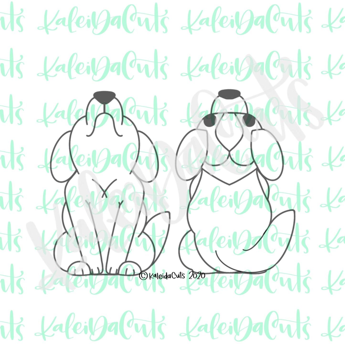 Happy Puppy Cookie Cutter