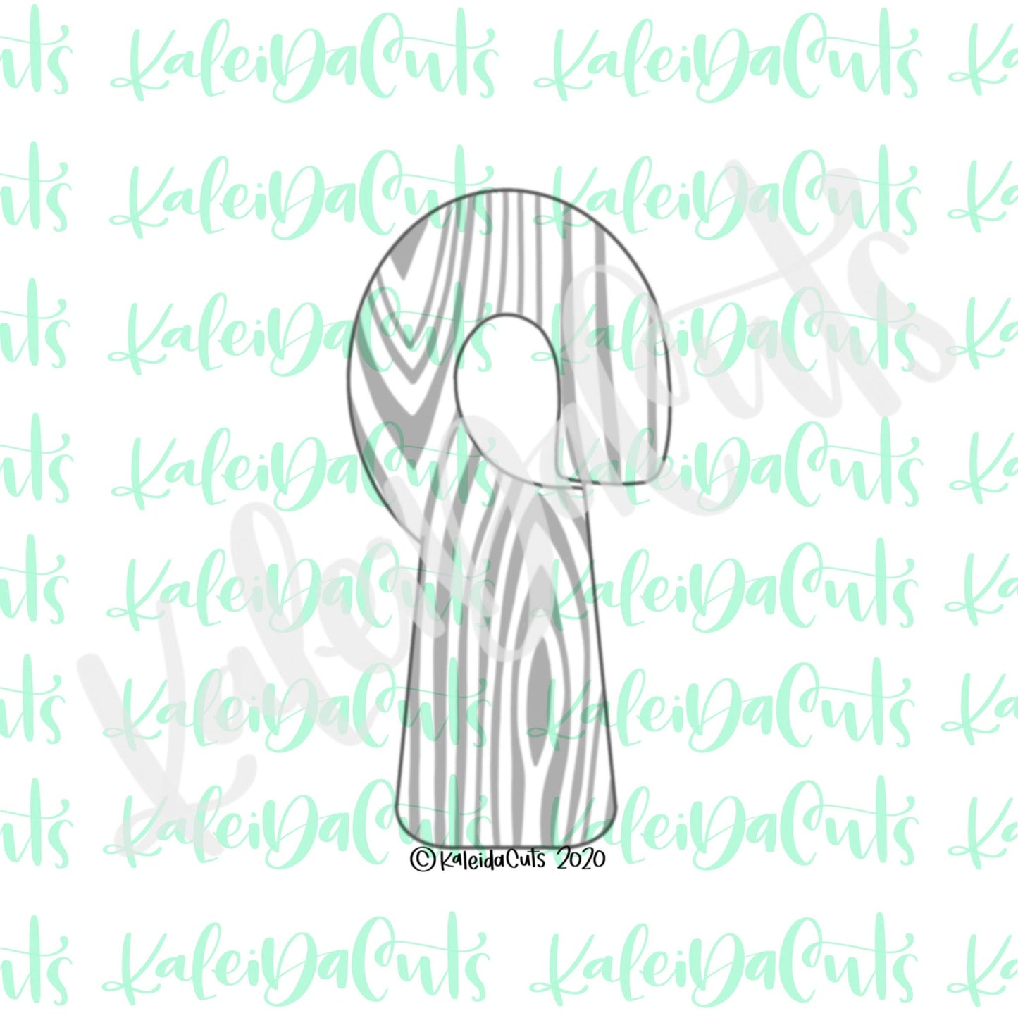 Tall Staff Cookie Cutter (cookie stick)